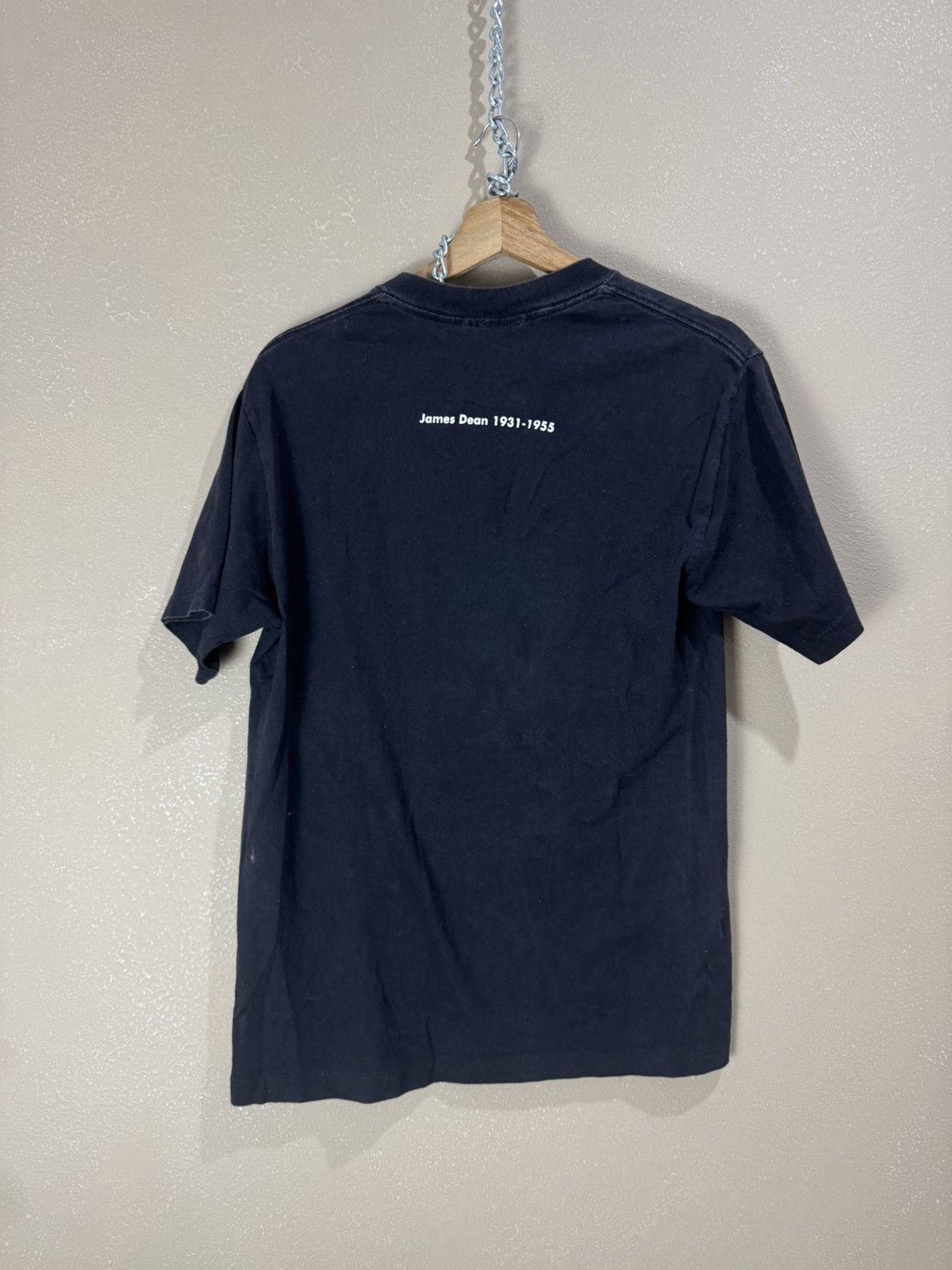 Vintage Vintage 90s James Dean American Actor Perfectly SunFaded Size US M / EU 48-50 / 2 - 2 Thumbnail