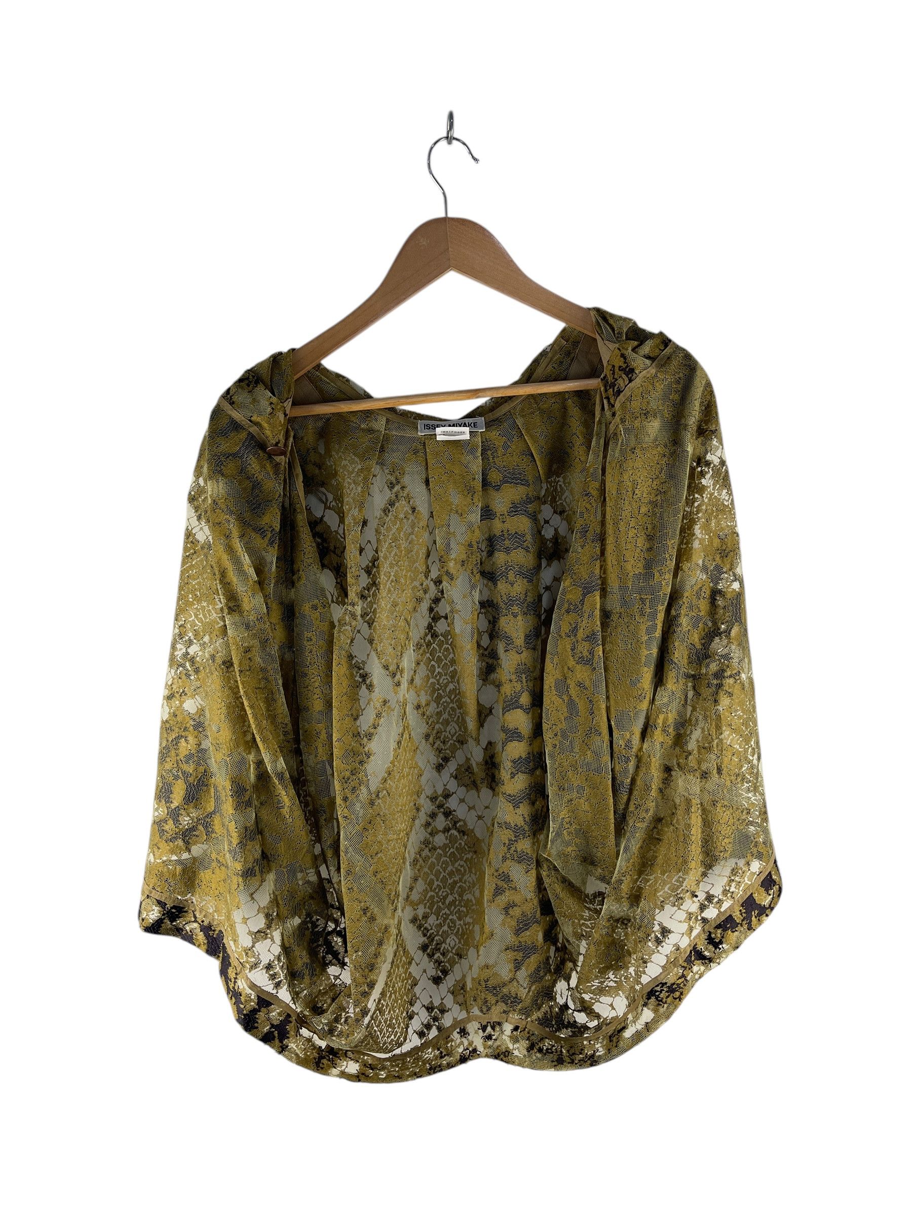 Issey Miyake Issey Miyake Snakeskin Print Dress Size US S / EU 44-46 / 1 - 3 Thumbnail
