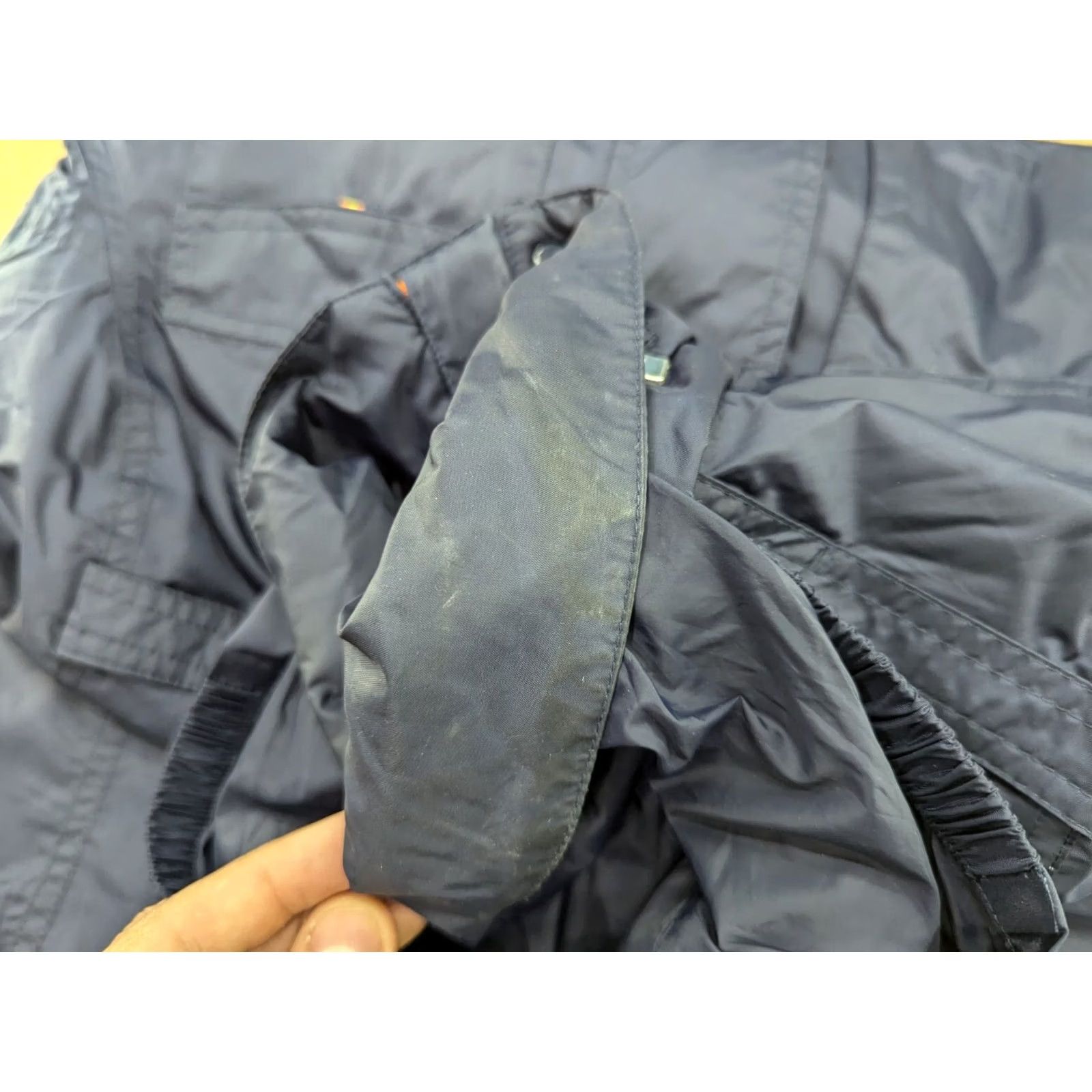 K-Way K-WAY Manfield Jacket Mens Size S Blue Hoodie Waterproof Nylon Windbreaker Outdoor Rain Zip Front Pockets Full Zip Hooded Vintage No Size US S / EU 44-46 / 1 - 6 Thumbnail