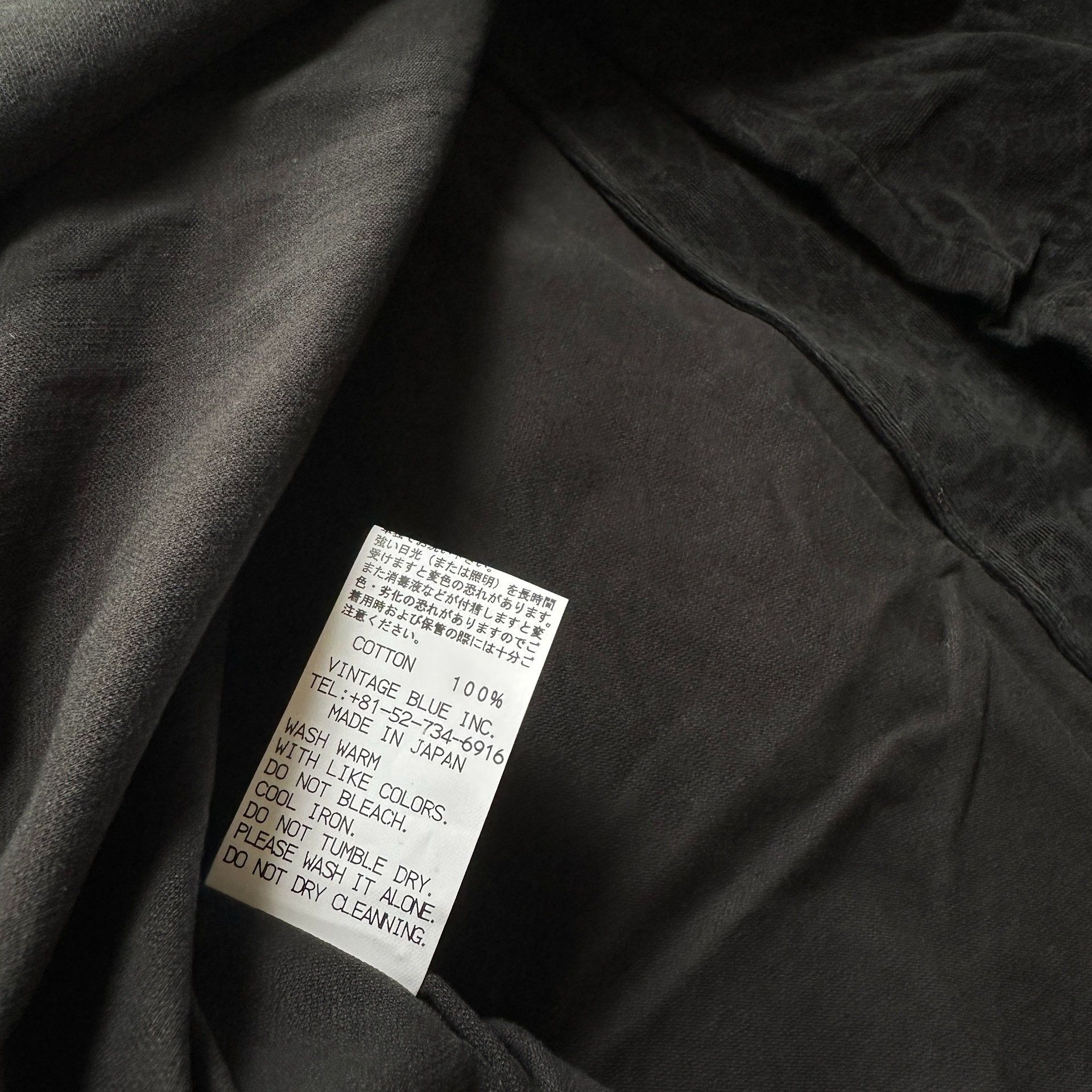 BLACK SIGN Ajidari Pattern Corduroy Gangster Shirt Size US L / EU 52-54 / 3 - 6 Thumbnail