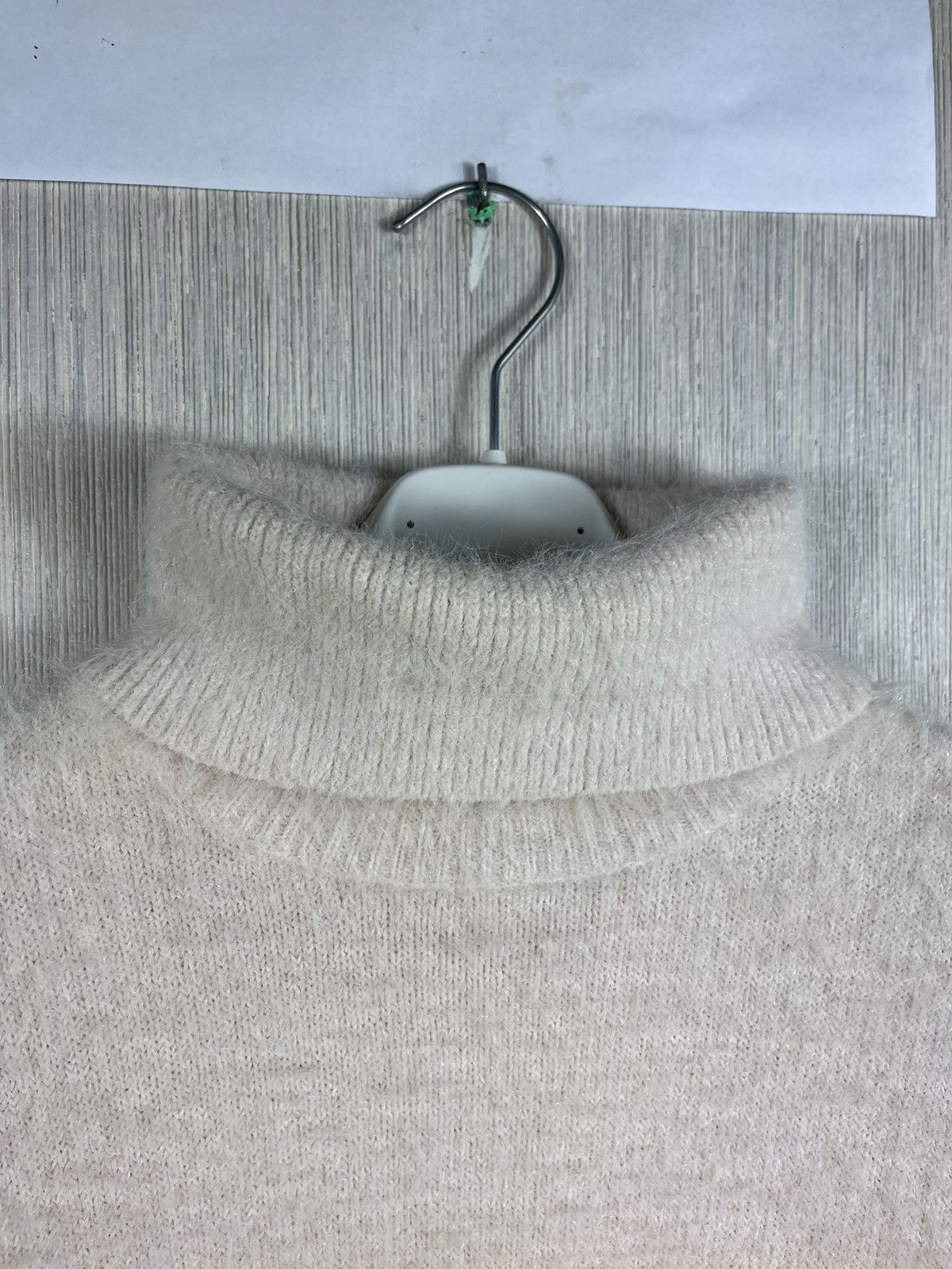 Carven Carven fuzzy hairy ombre two colors knit sweater turtleneck Size M / US 6-8 / IT 42-44 - 9 Thumbnail