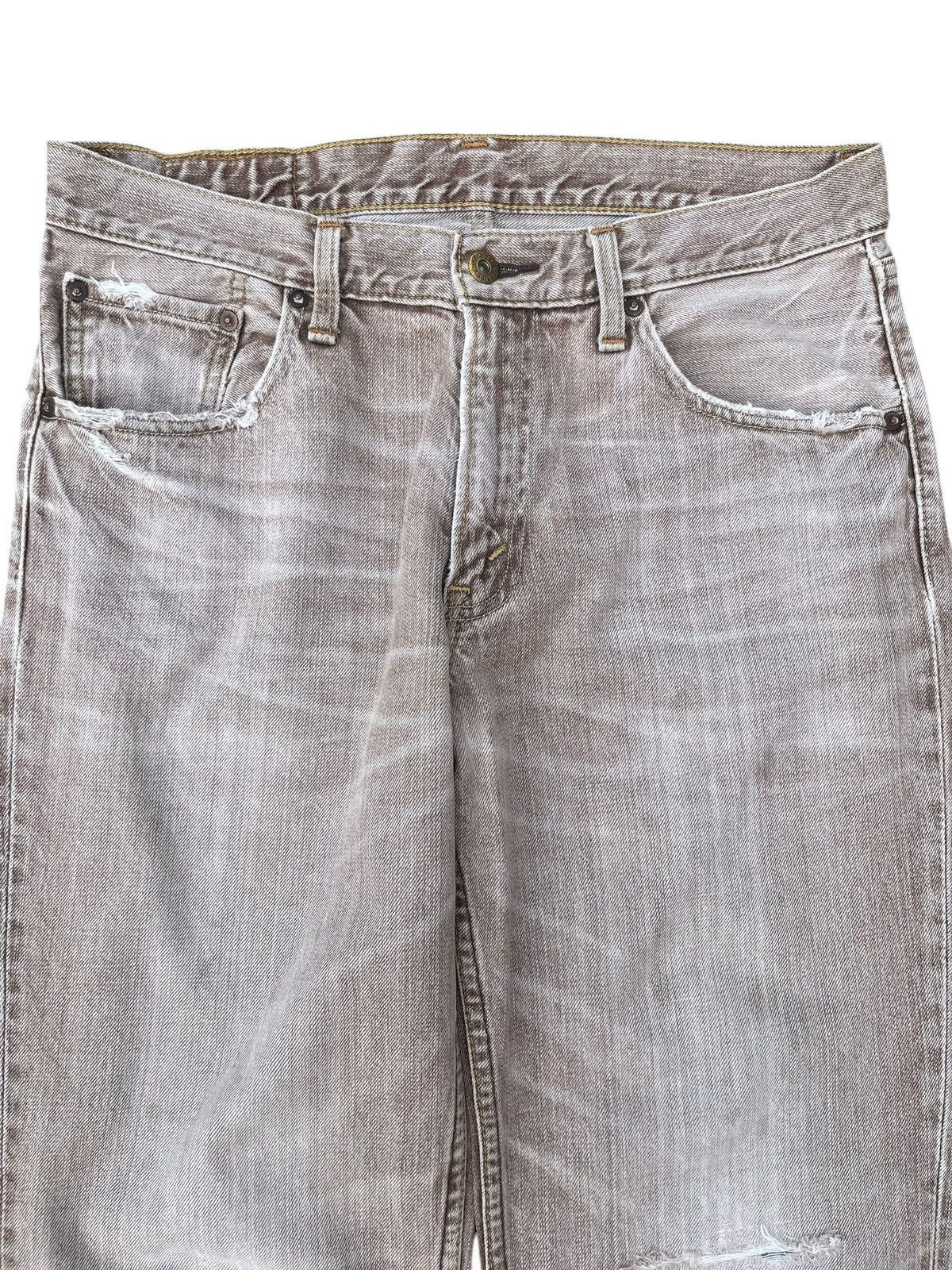 Levi's Vintage Y2K Levi’s 502 Brown Faded Washed Straight Leg Jeans Size US 32 / EU 48 - 3 Thumbnail