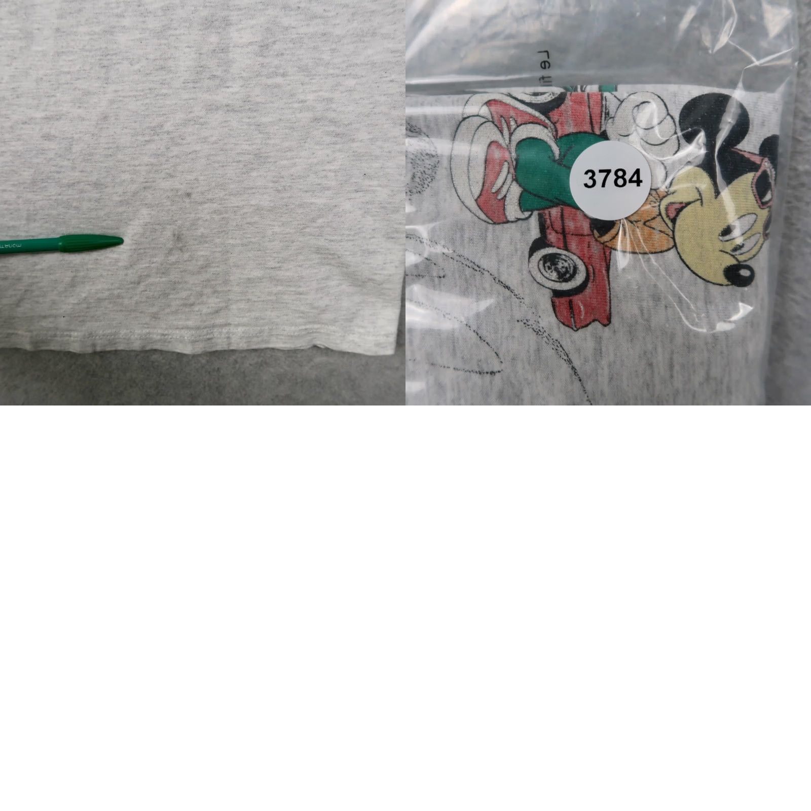 Vintage VINTAGE Mickey Mouse T-Shirt Shirt Mens XL Gray 90s Cartoon 80s Disney Minn ie Mouse Thrashed United States United States Size US XL / EU 56 / 4 - 10 Thumbnail