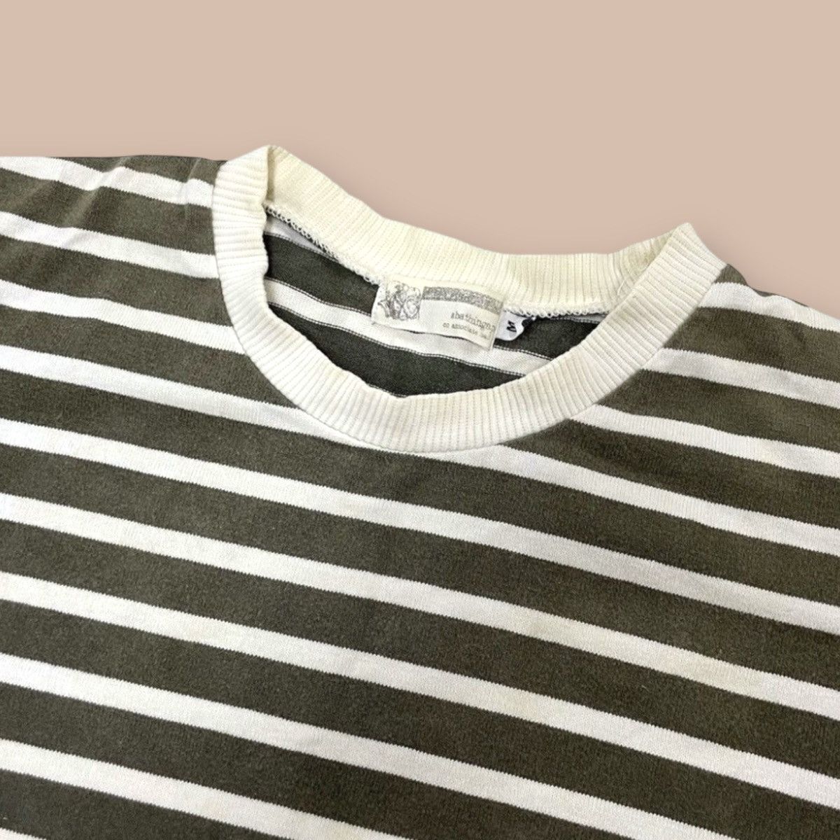 Bape OG 2000’s A Bathing Ape Black/White Strips Short Sleeve Tees Size US M / EU 48-50 / 2 - 3 Thumbnail