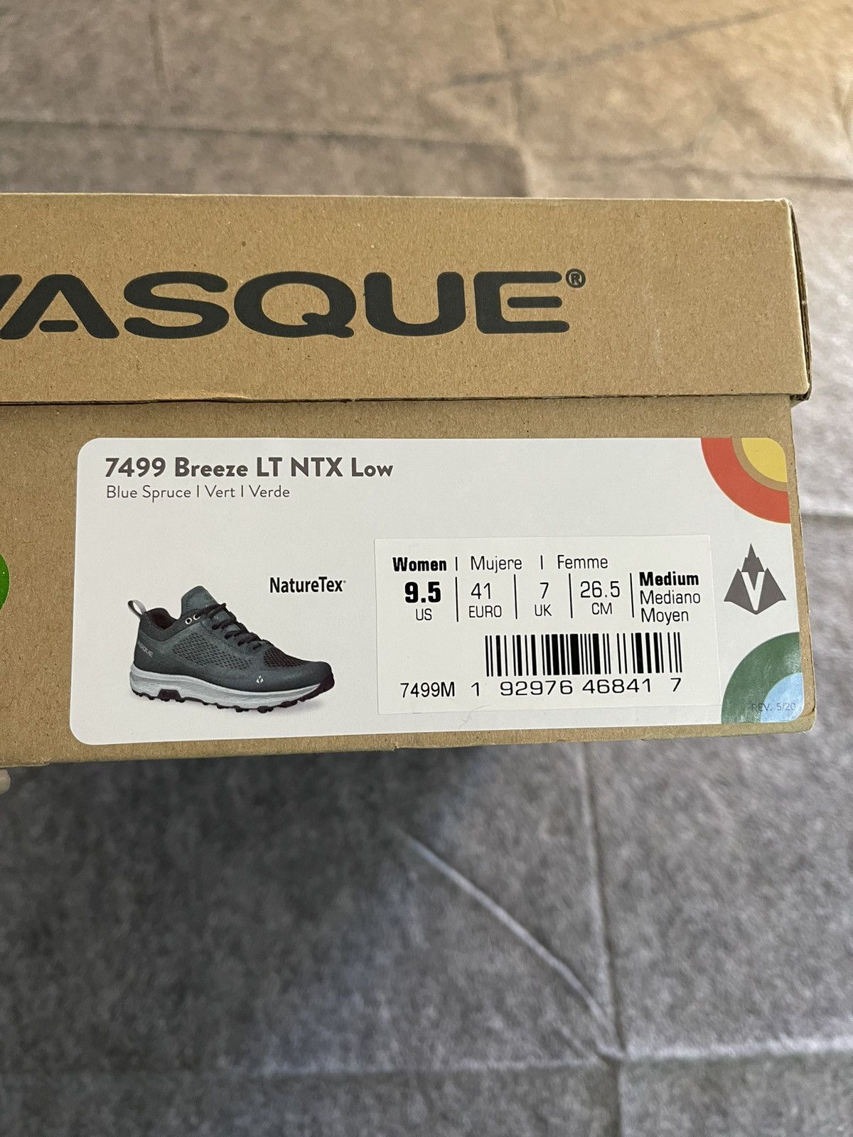 Designer Vasque Breeze LT NTX Low W9.5 Blue Spruce NIB Size US 9.5 / IT 39.5 - 8 Thumbnail