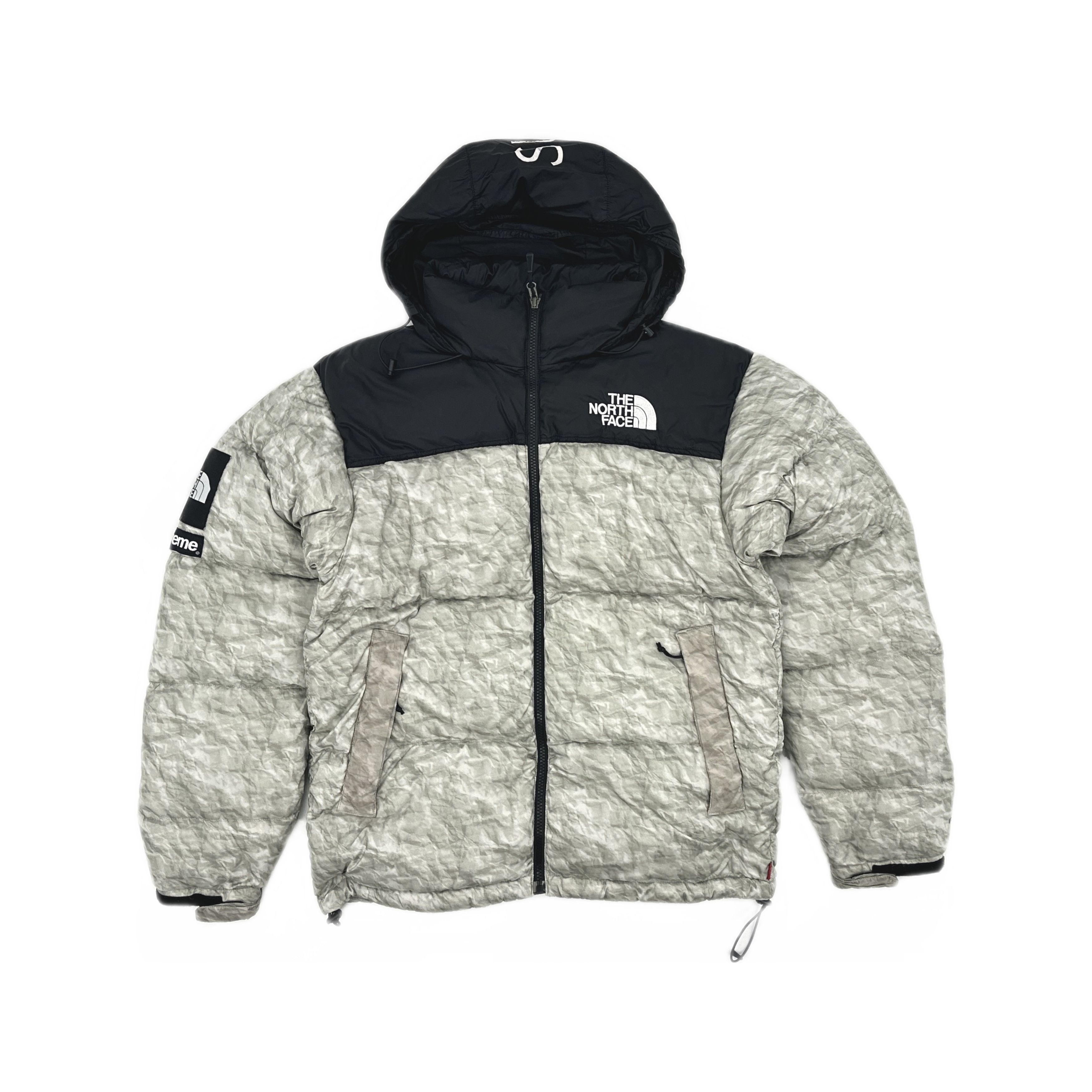 Supreme Supreme x The North Face Paper Print Nuptse Jacket Size S Size US S / EU 44-46 / 1 - 1 Thumbnail