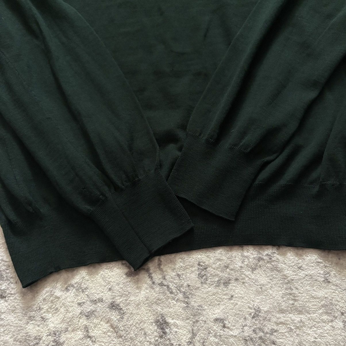 Dior Dior Bee Embroidered Knit Wool Sweater Green | Size S Size US S / EU 44-46 / 1 - 3 Thumbnail