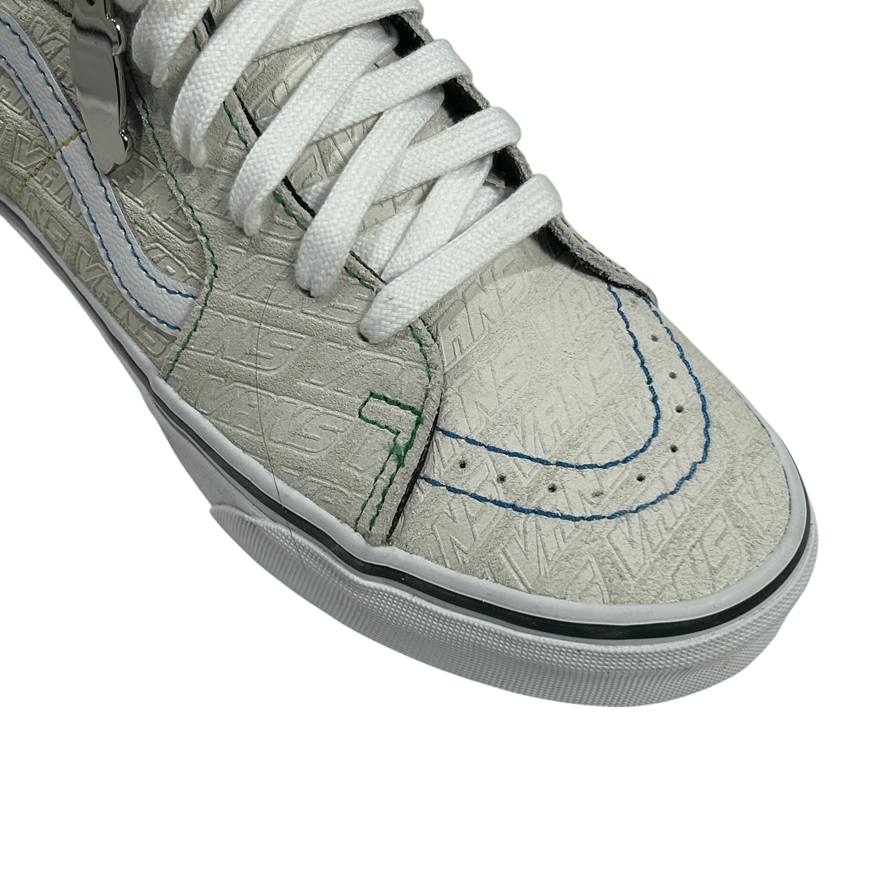Vans Sk8-Hi Emboss White Size US 5.5 / EU 38 - 9 Thumbnail