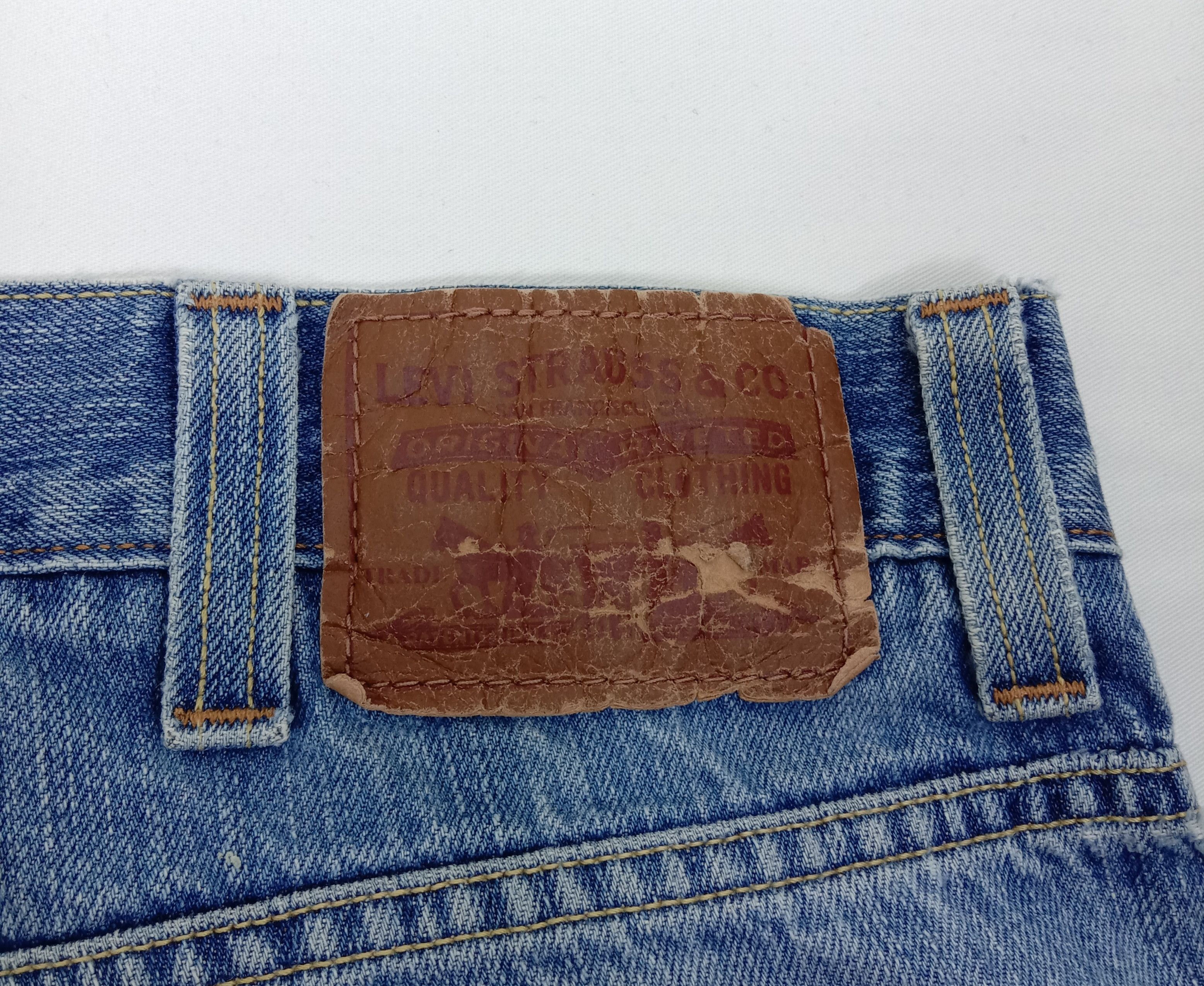 Levi's Vintage Levi's 511 Skinny Jeans Blue Wash Denim Size US 38 / EU 54 - 16 Thumbnail