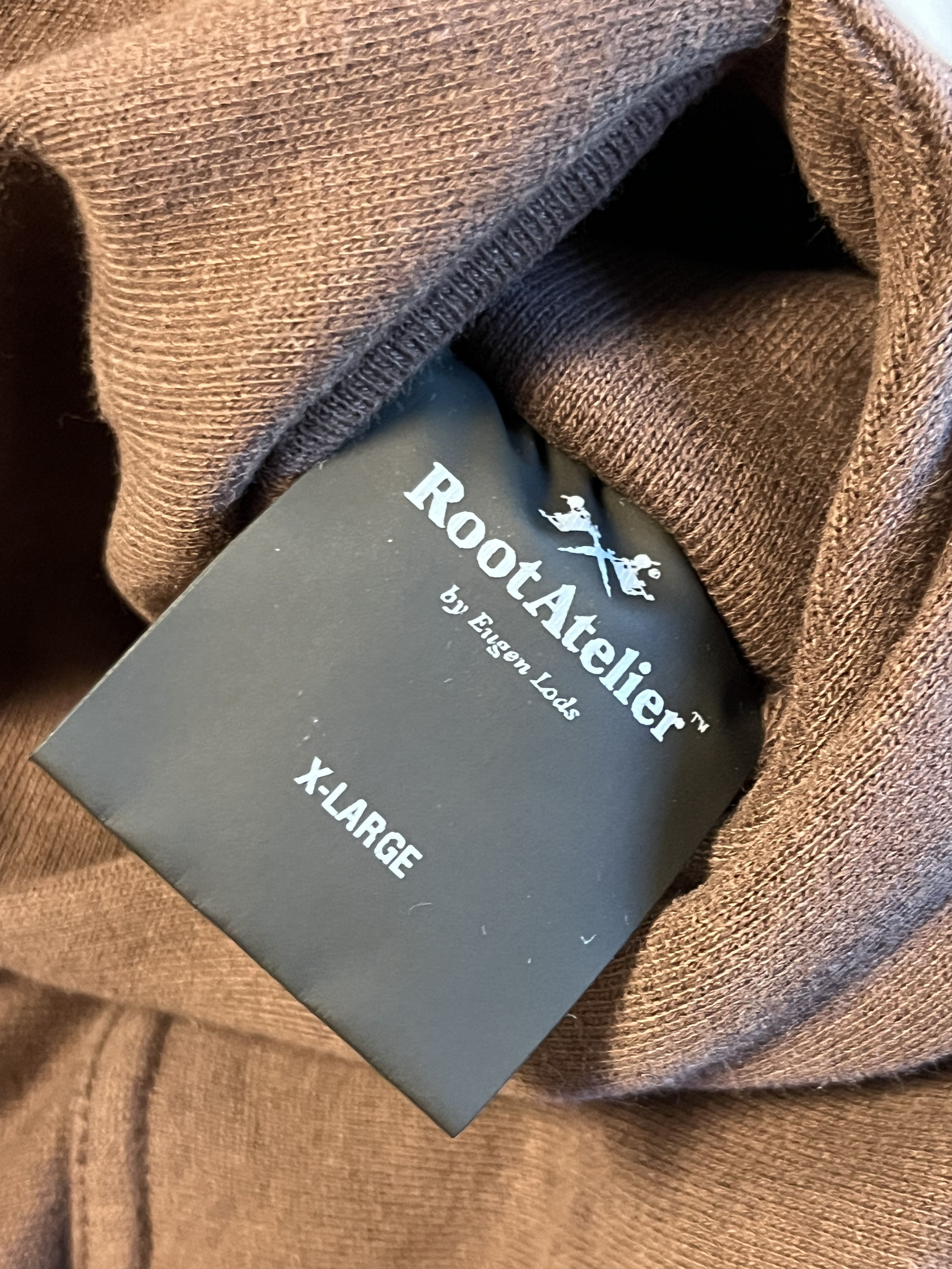Other Root Atelier Double Layered Hoodie Oversized| L | Brown Puce Size US XL / EU 56 / 4 - 6 Thumbnail