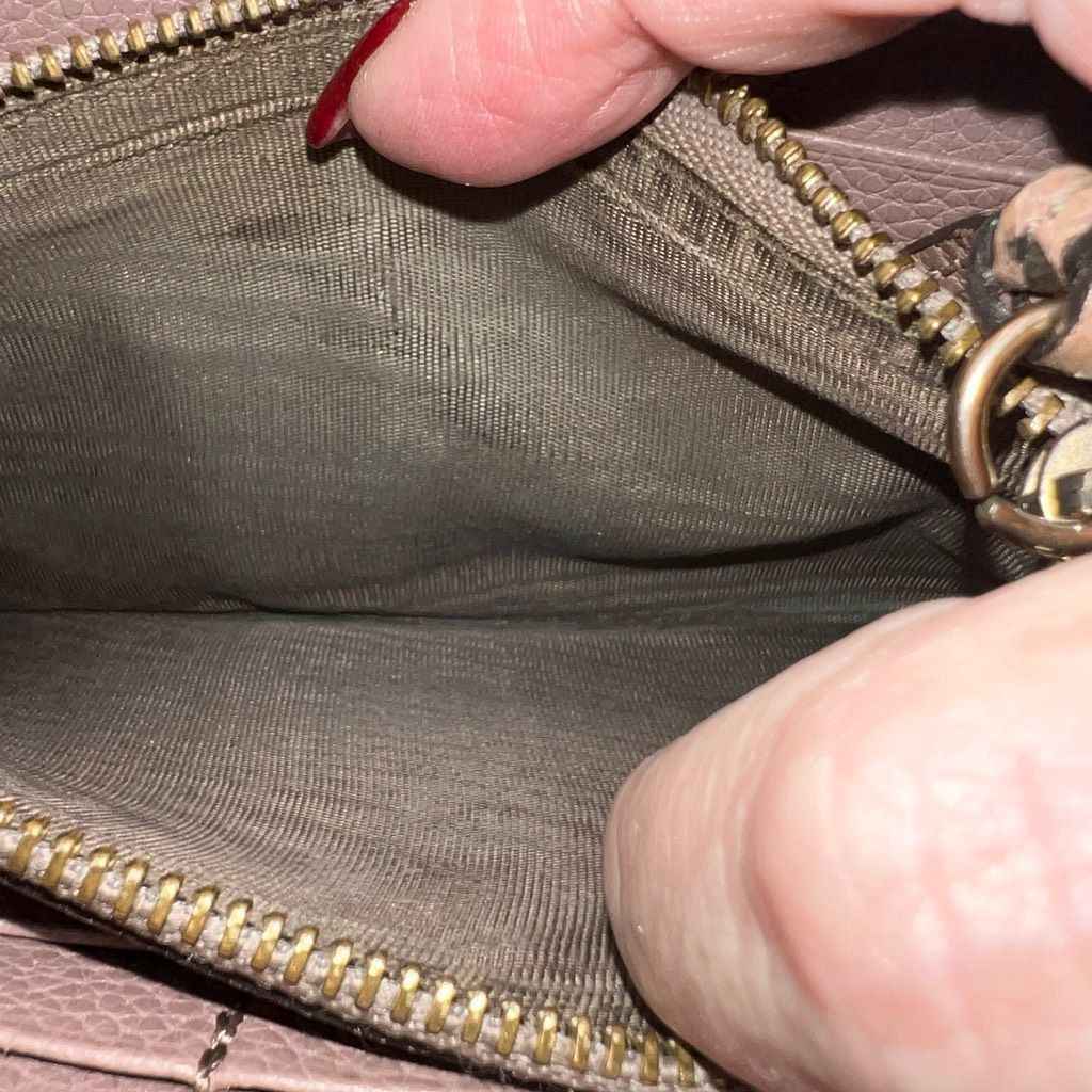 Chloe Chloe Full Inclusion Beige/Blush Zip Around Long Wallet Size ONE SIZE - 12 Thumbnail