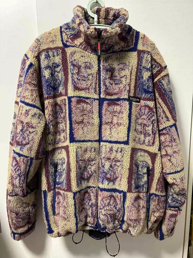 Martine Rose NAPA by Martine Rose fleece jacket lamb fleece -2507 Size US L / EU 52-54 / 3 - 1 Thumbnail