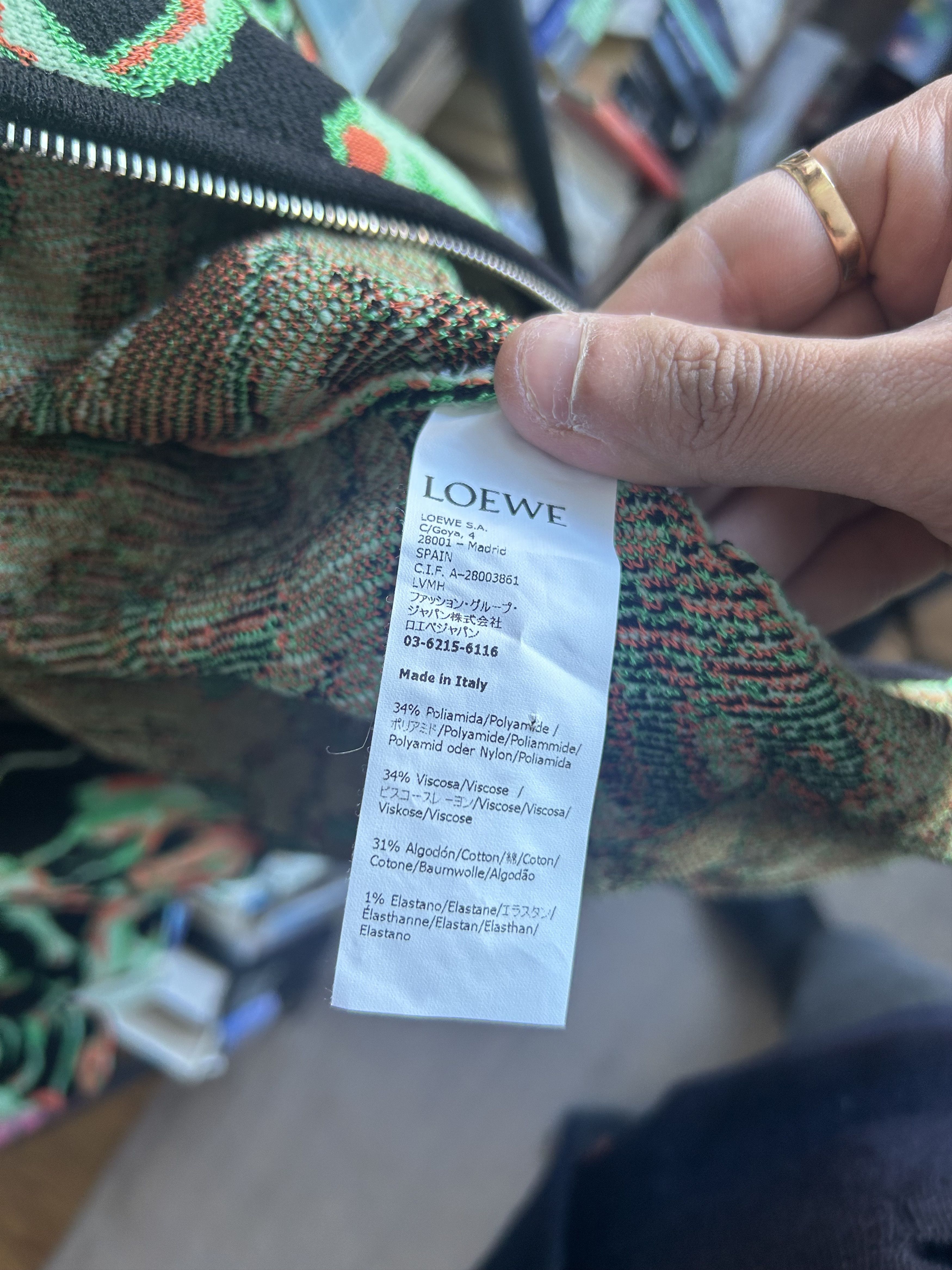 Loewe Loewe zip up cardigan Size US M / EU 48-50 / 2 - 5 Thumbnail