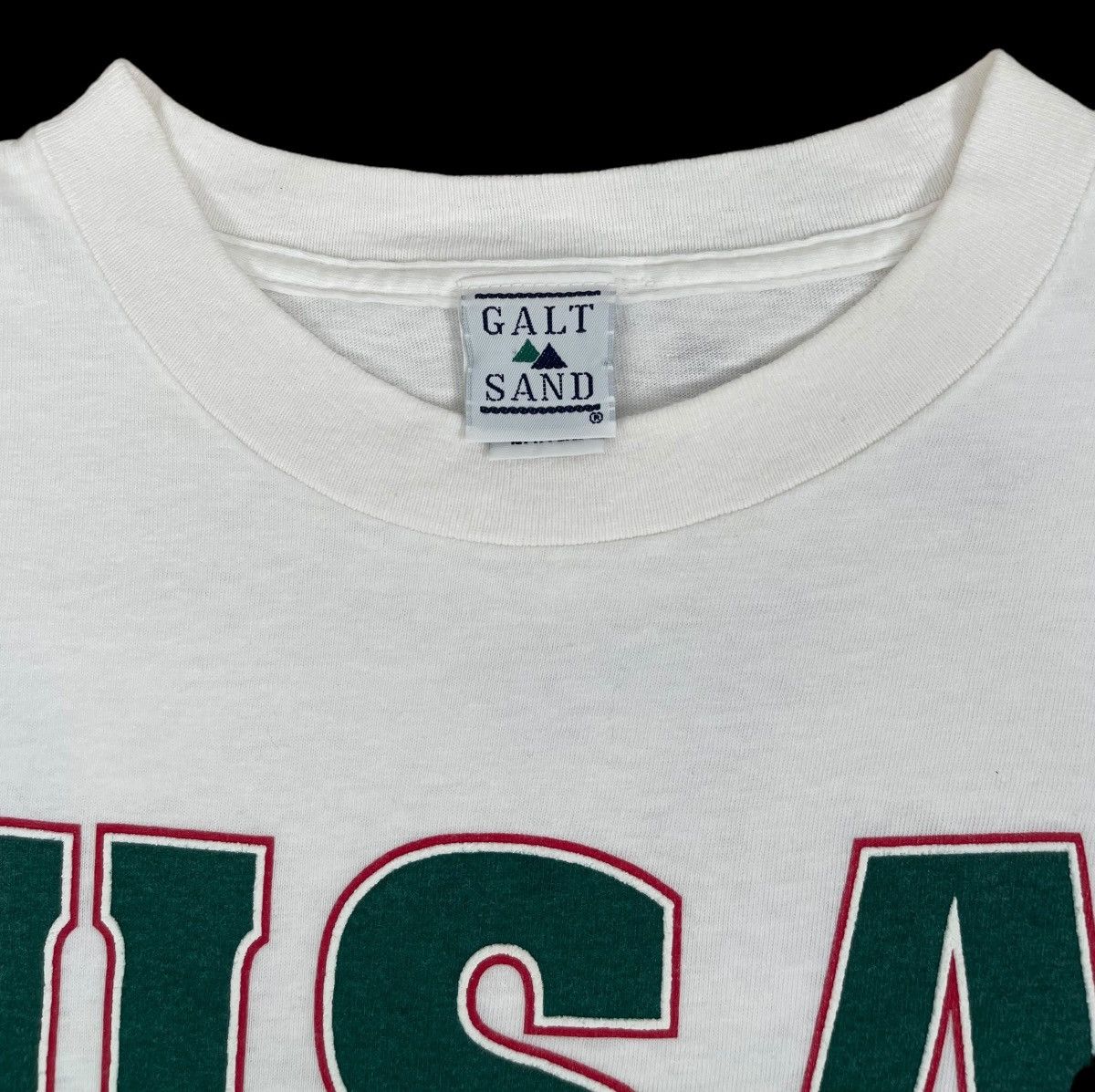 USA Olympics × Vintage 90s Vintage USA International Football tee Size US L / EU 52-54 / 3 - 4 Thumbnail