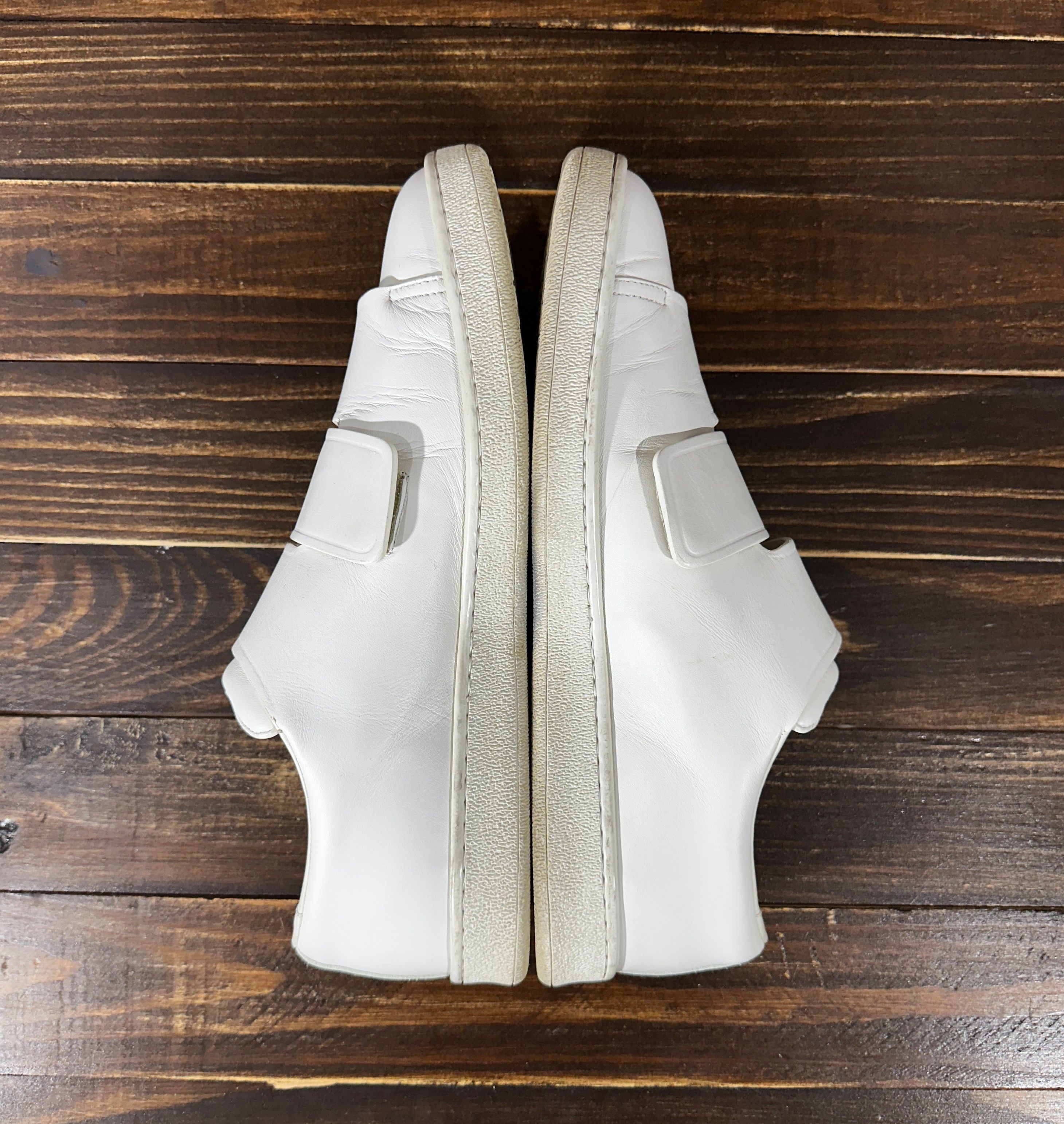 Acne Studios Acne Studios White Leather Triple Sneakers Made In Italy Size US 8 / IT 38 - 7 Thumbnail