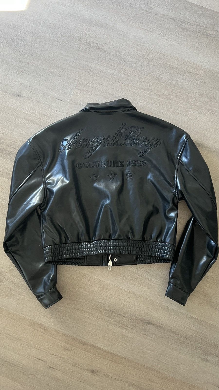 Other Angel Boy Faux Leather Jacket Size US M / EU 48-50 / 2 - 5 Thumbnail