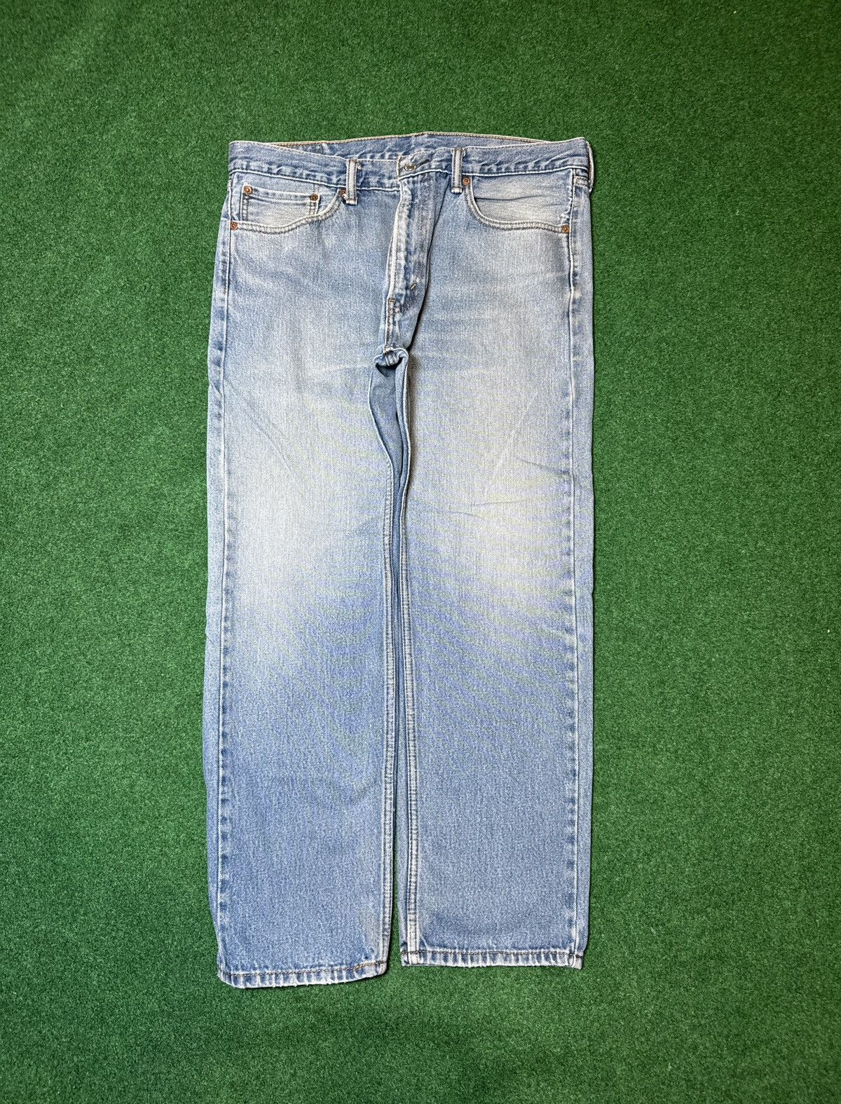 Levi's Y2k Levi’s 505 Perfect Wash Regular Fit Denim Jeans Size US 36 / EU 52 - 4 Thumbnail