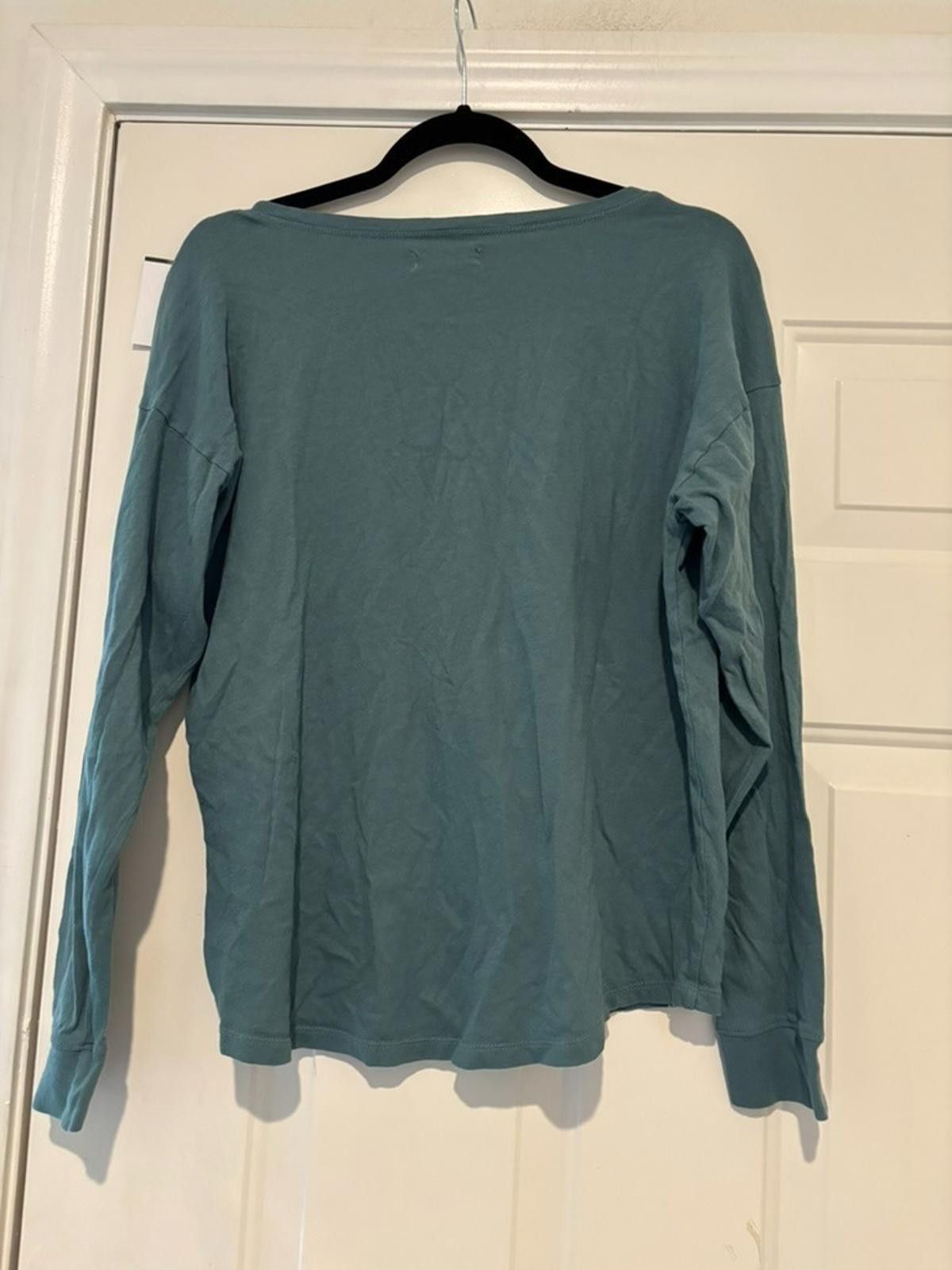Madewell Women's sz very oversized S aqua Madewell tee #656 Size S / US 4 / IT 40 - 2 Thumbnail