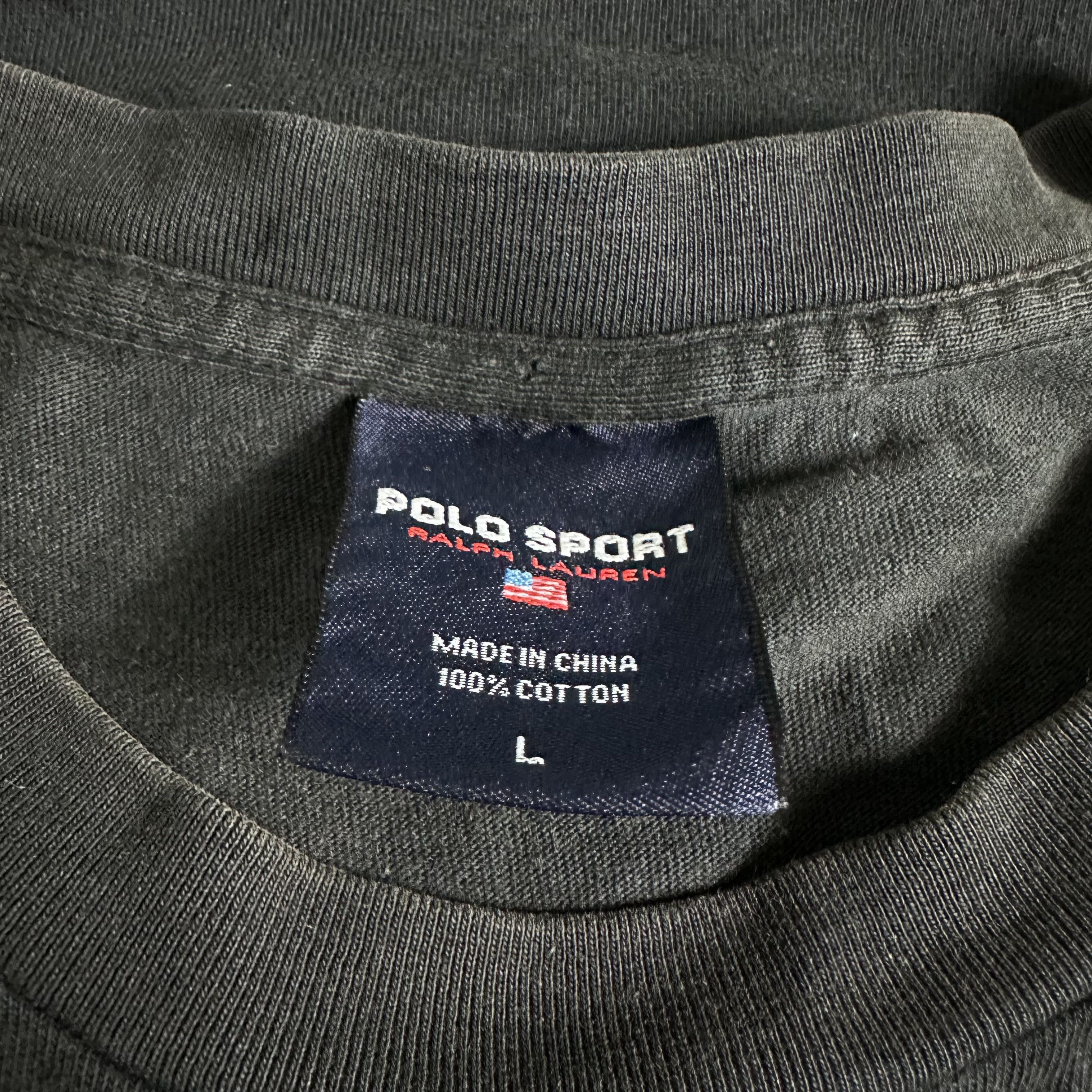 Ralph Lauren Sport 🔥RARE🔥Vintage Polo Sport Ralph Lauren K Swiss T-shirt Size US L / EU 52-54 / 3 - 4 Thumbnail