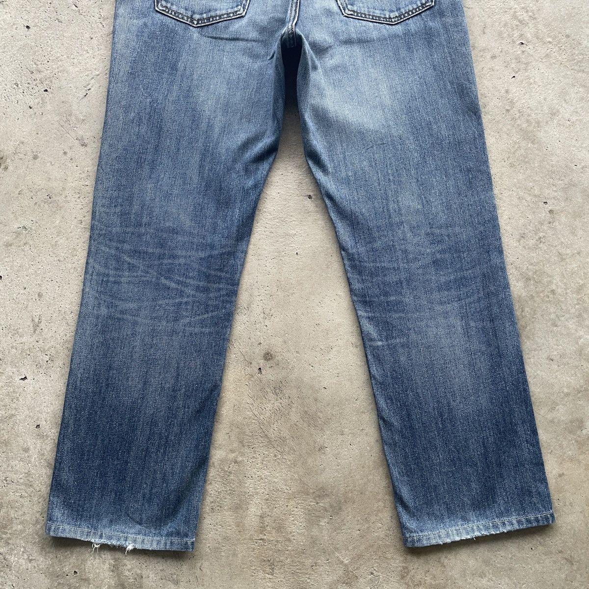 Japanese Brand × Jean × Vintage Vintage Faded Japanese Brand Denim Jeans Pants W35x30 Size US 35 - 12 Thumbnail