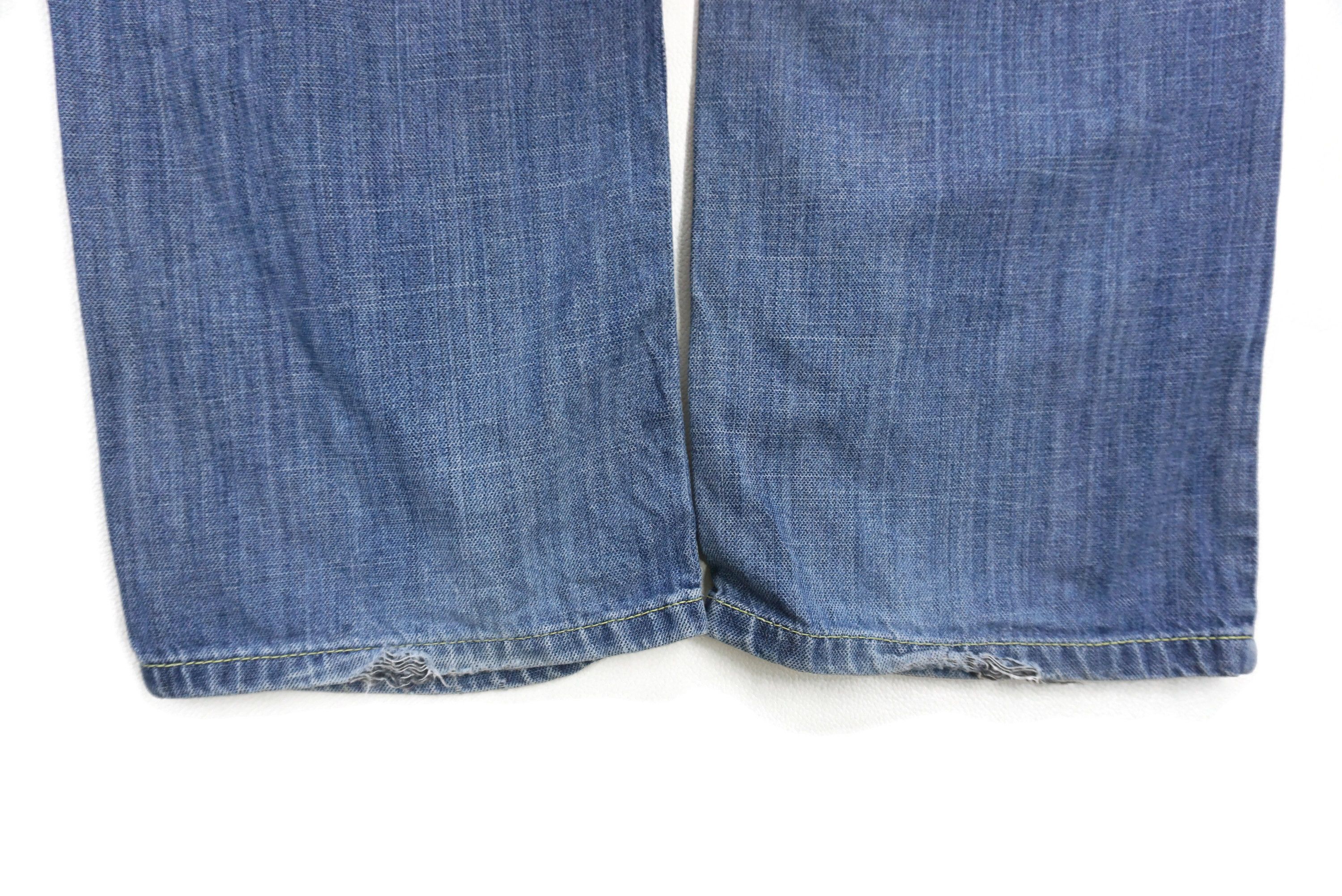 Freeman T. Porter FTP Jeans Size W33xL33.5 Low-Rise Straight-Leg Denim Size US 33 - 12 Thumbnail