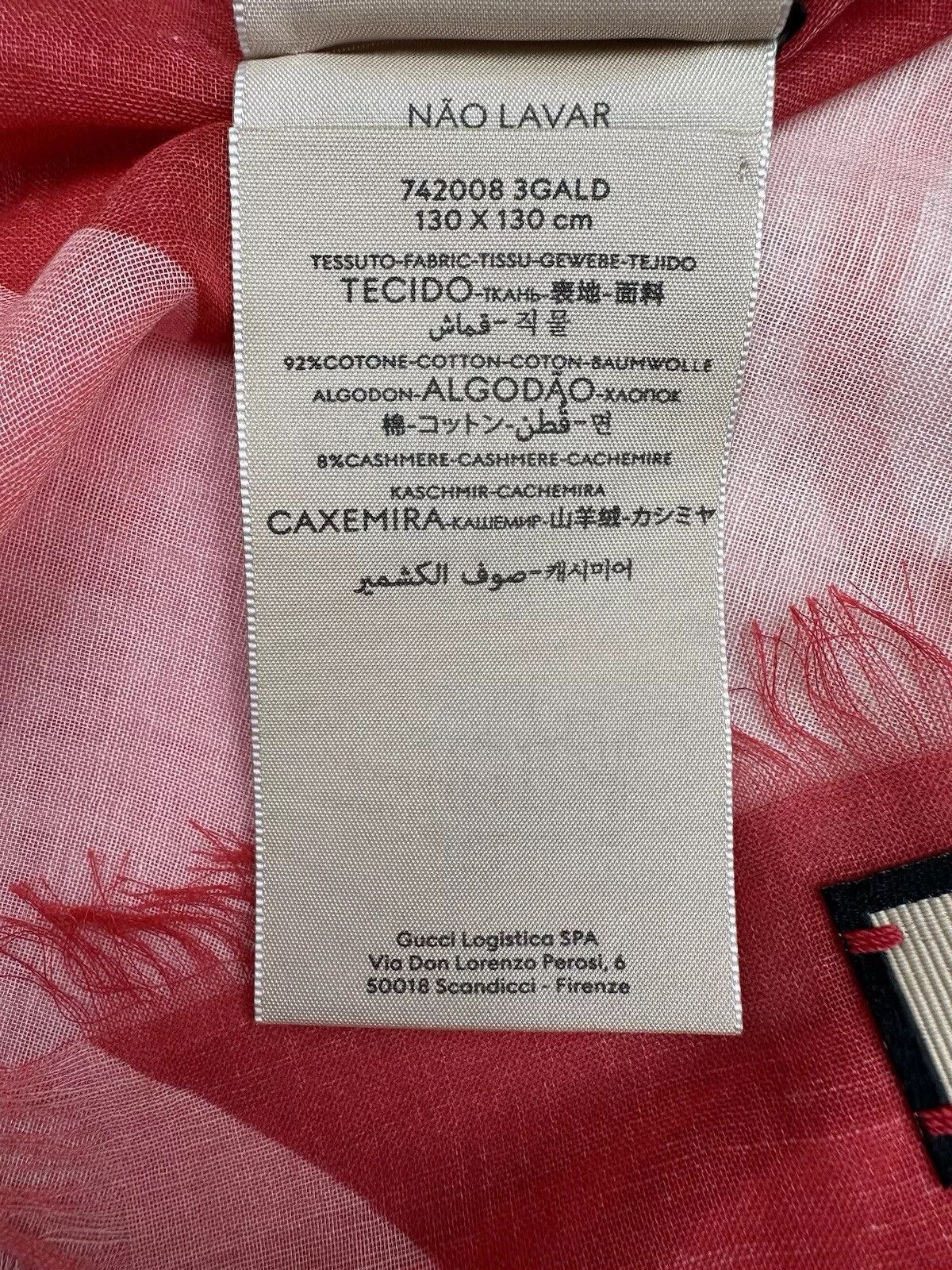 Gucci New Gucci Scarves 130x130cm Size ONE SIZE - 7 Thumbnail