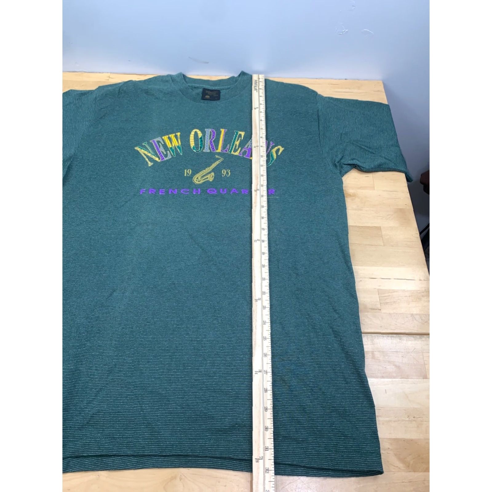 Vintage VINTAGE Tennessee River T-Shirt Mens XL USA 90s Music Green Short Sleeve Shirt Size US XL / EU 56 / 4 - 5 Thumbnail