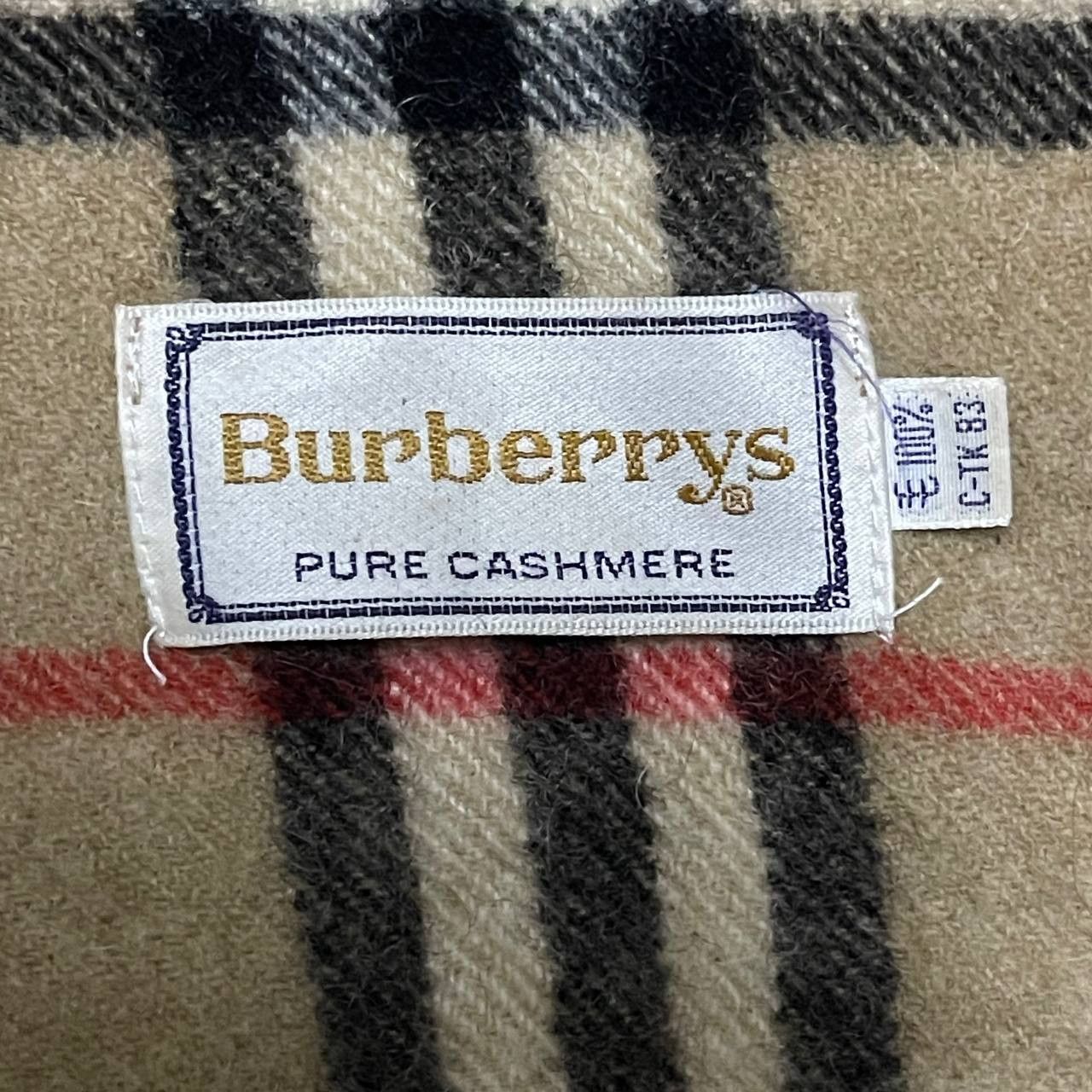 Burberry Vintage Burberrys Pure Cashmere Wool Scraves Size ONE SIZE - 5 Thumbnail