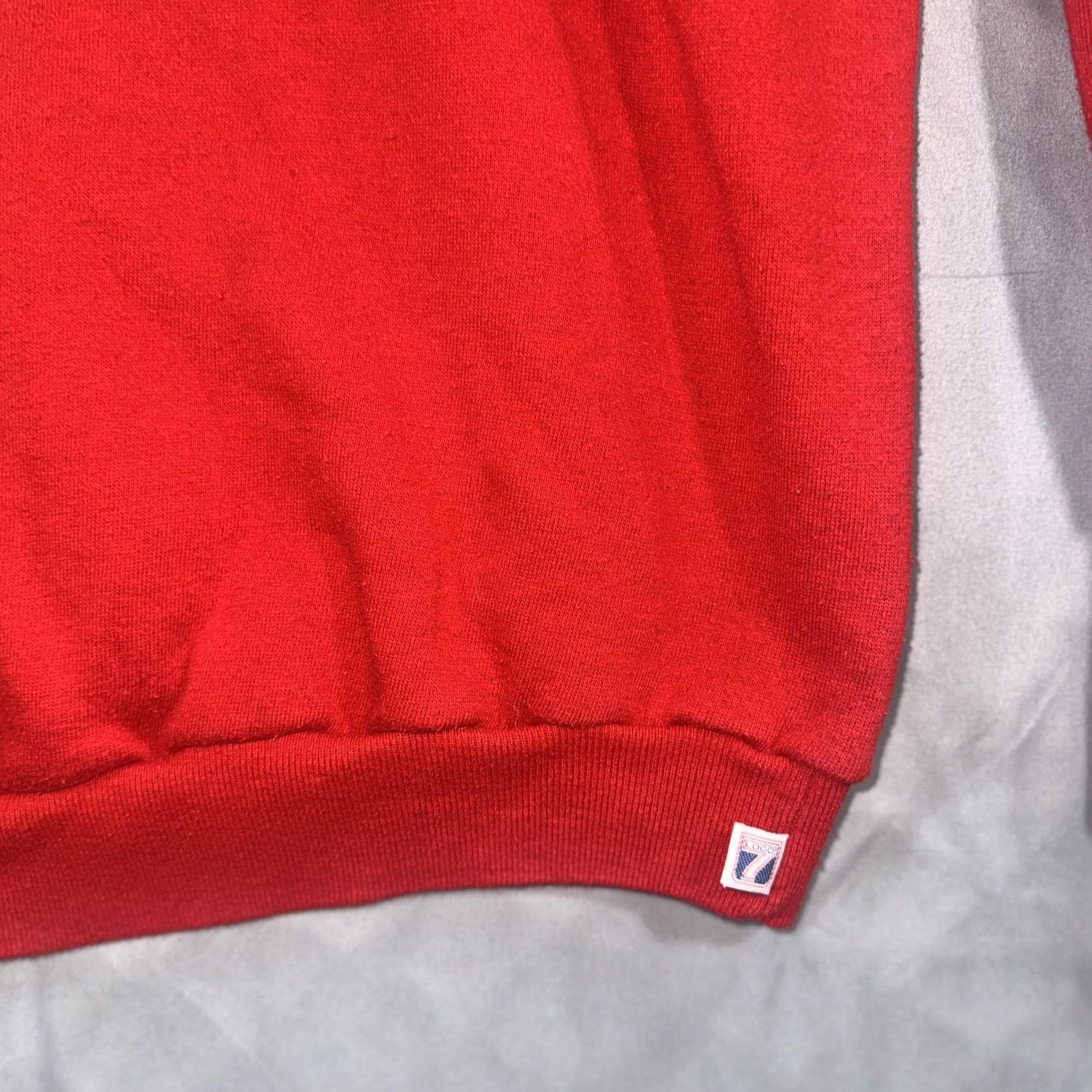 Logo 7 VINTAGE San Francisco 49ers Sweatshirt Women’s L Red Logo 7 NFL Football Crewneck Size L / US 10 / IT 46 - 4 Thumbnail