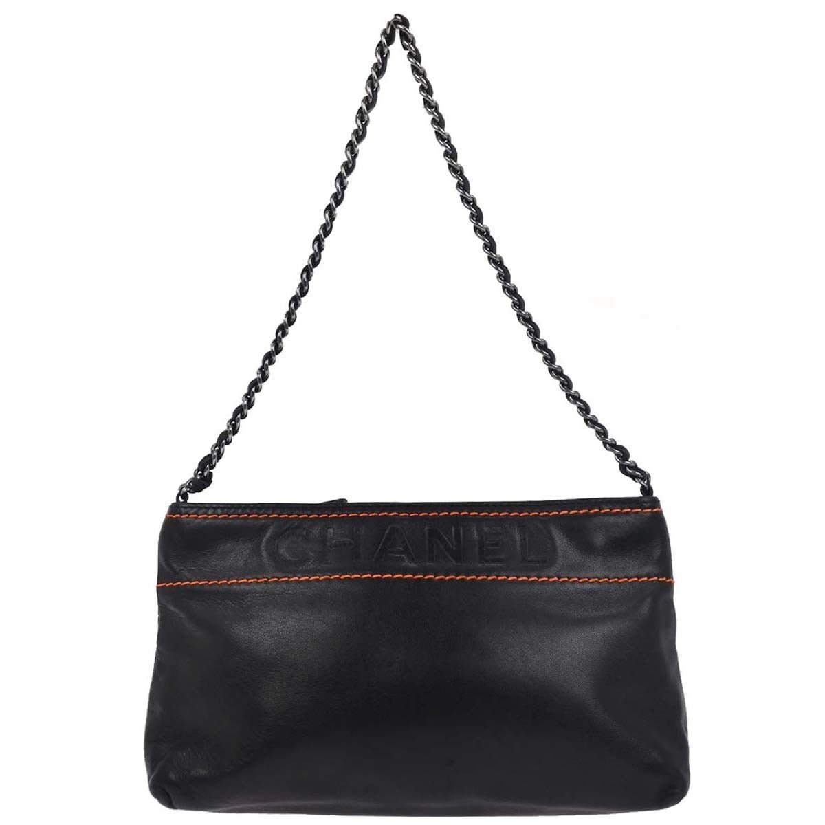 Chanel Chanel Lax Pochette Leather Size ONE SIZE - 1 Thumbnail