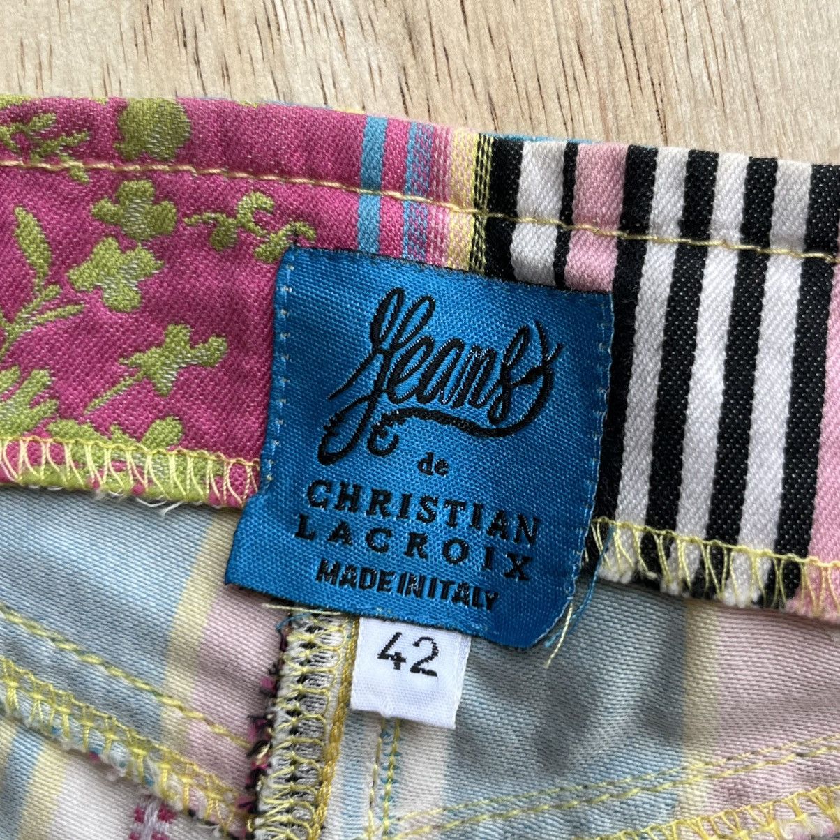 Christian Lacroix CHRISTIAN LACROIX MULTI COLOUR CASUAL PANTS Size 28" / US 6 / IT 42 - 3 Thumbnail