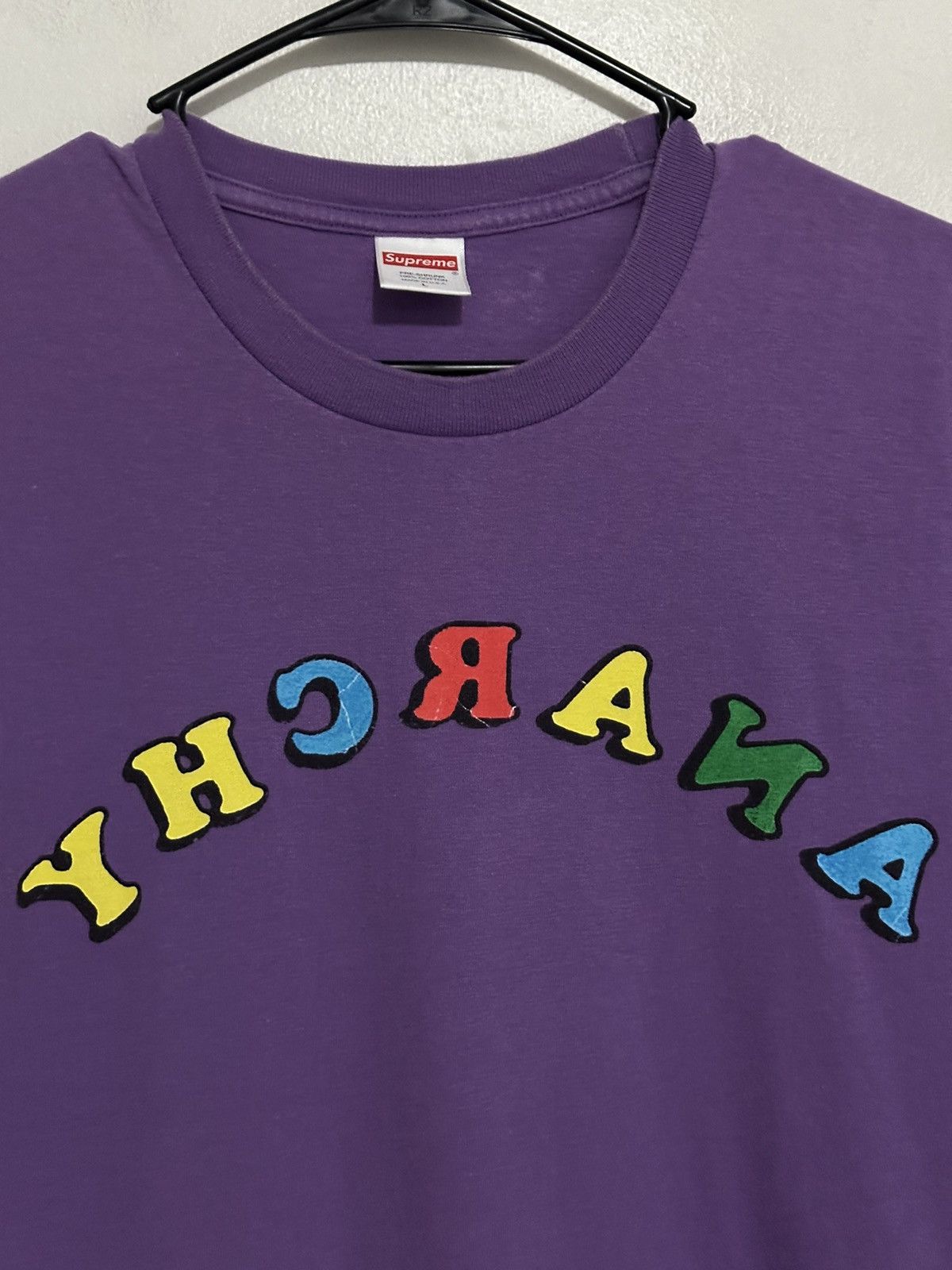 Supreme Supreme Jamie Reid Anarchy Tee Size US L / EU 52-54 / 3 - 2 Thumbnail