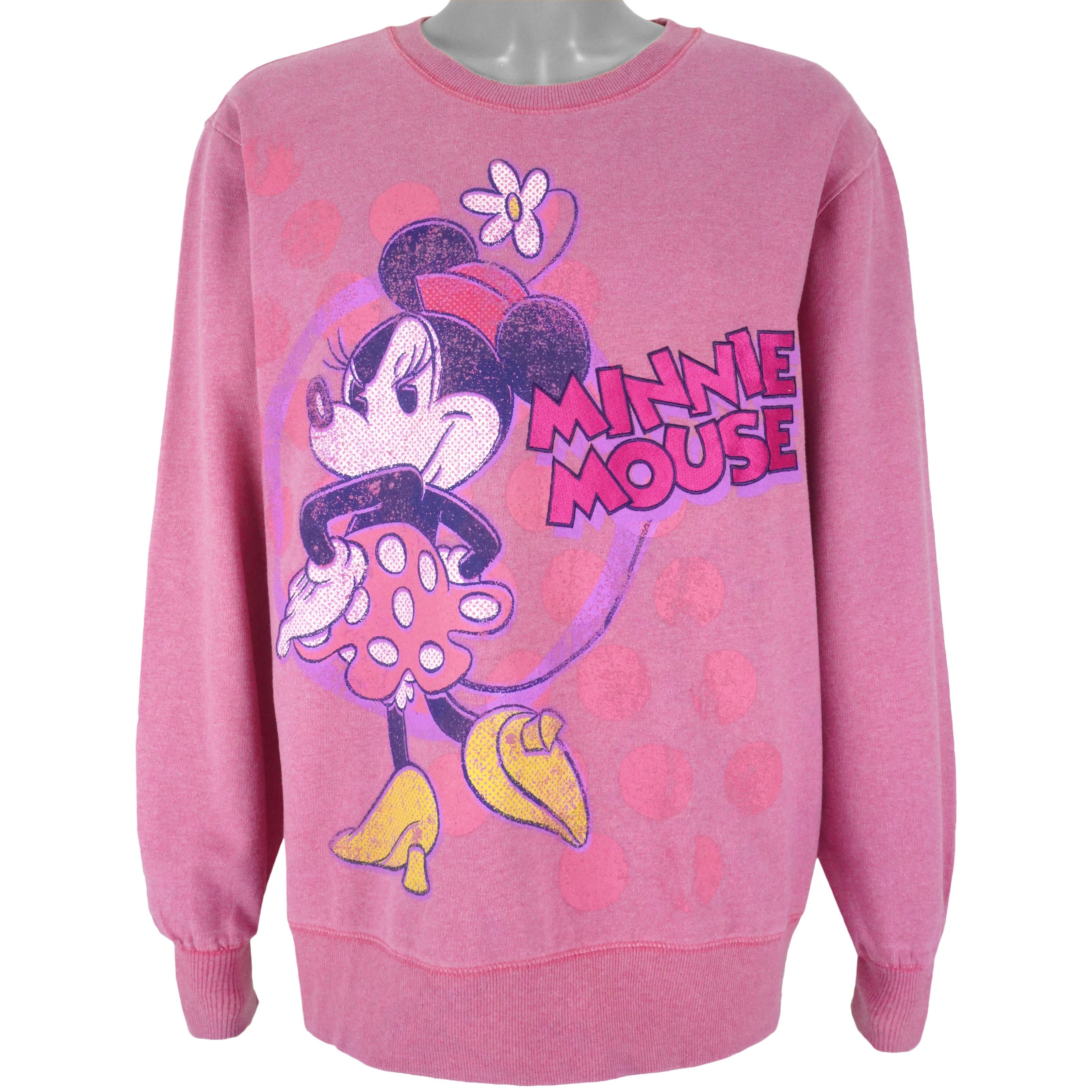 Disney Vintage - Minnie Mouse Crew Neck Sweatshirt 2000s Size XXL / US 16-18 / IT 52-54 - 1 Thumbnail