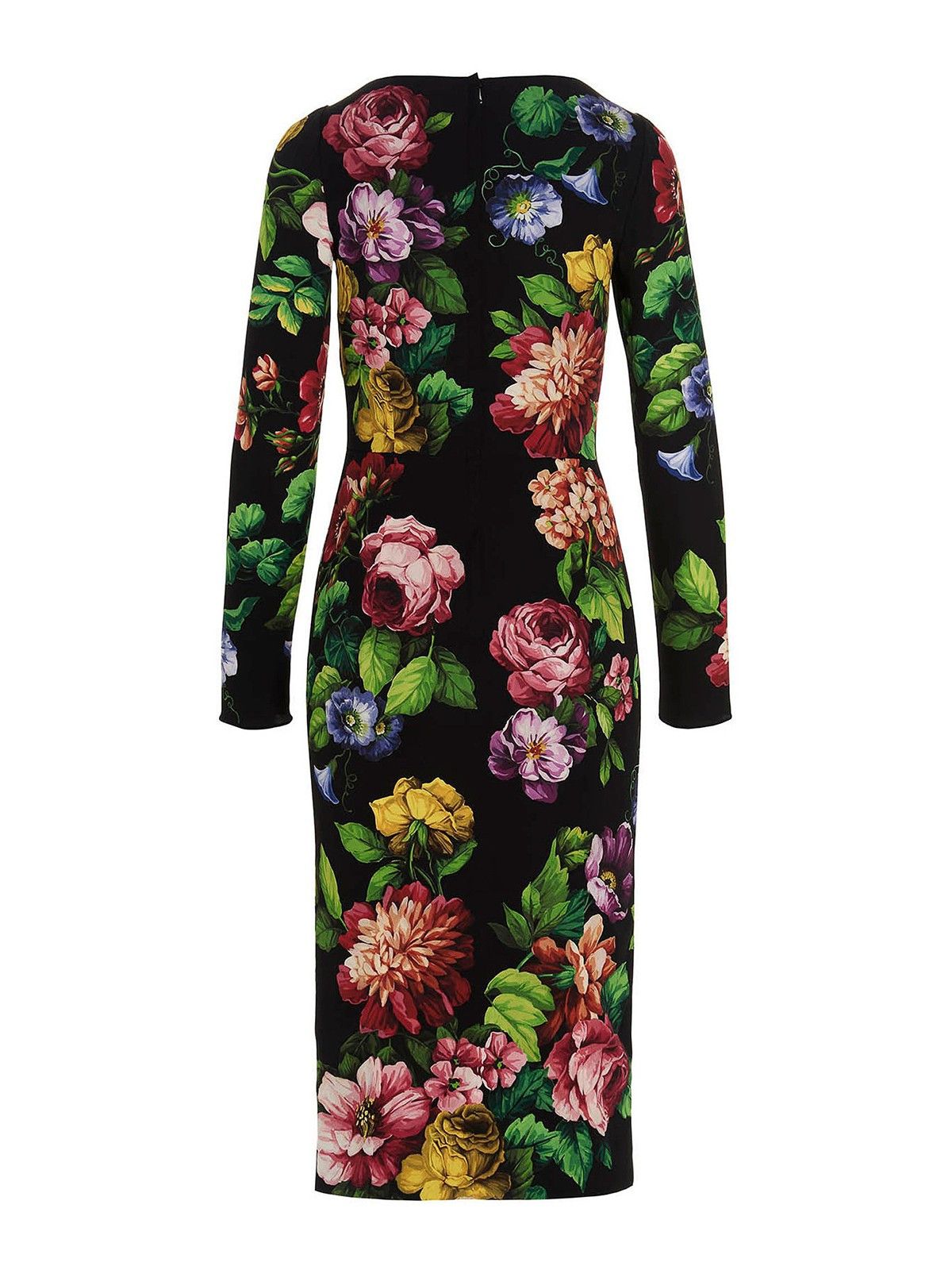 Dolce & Gabbana o1y0825 Midi Dress in Multicolor Size XS / US 0-2 / IT 36-38 - 2 Thumbnail