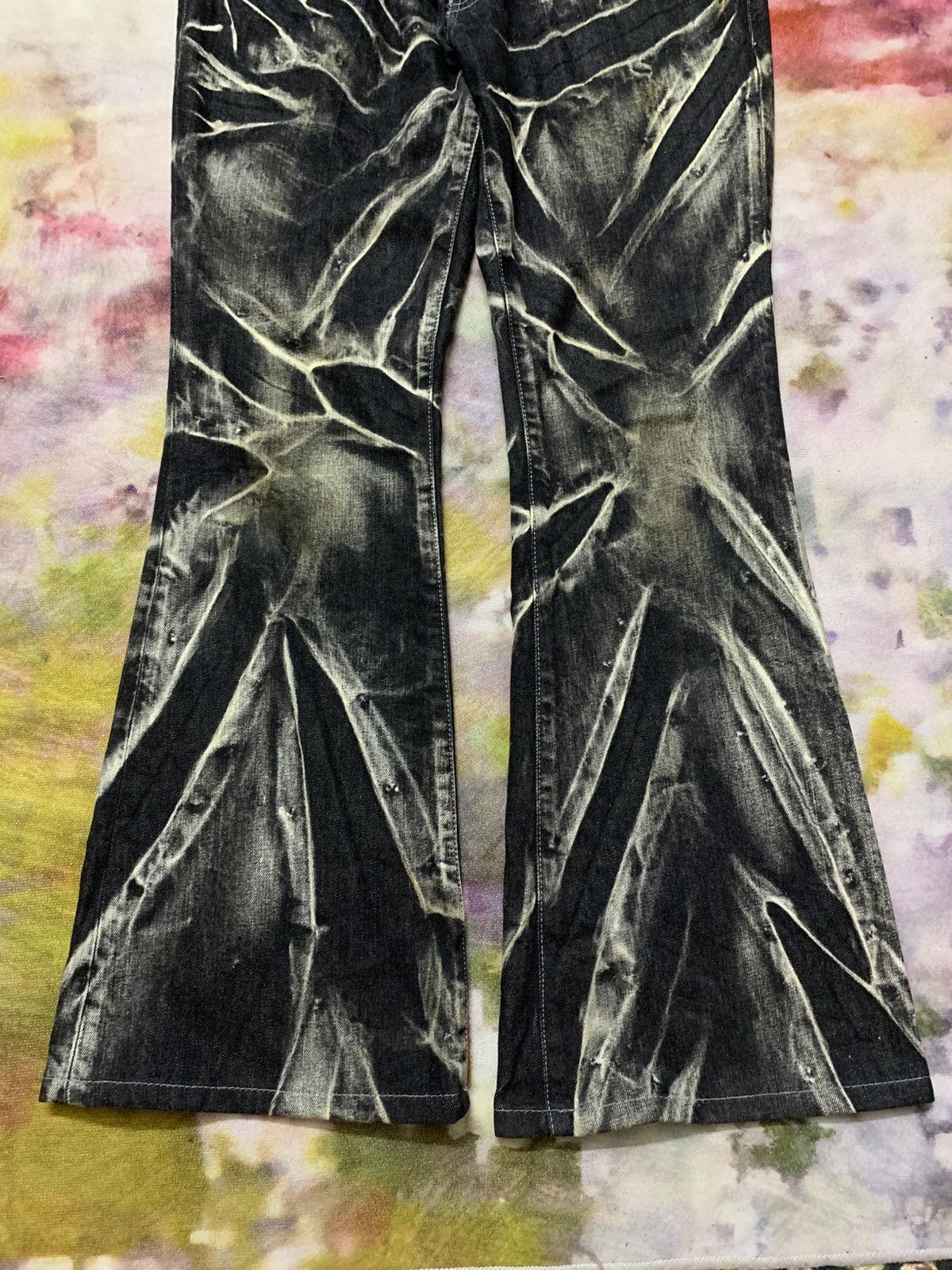 Tornado Mart Flare Tornado Mart Black Washed Apocalypse Share Spirit Lgb Size US 34 / EU 50 - 3 Thumbnail