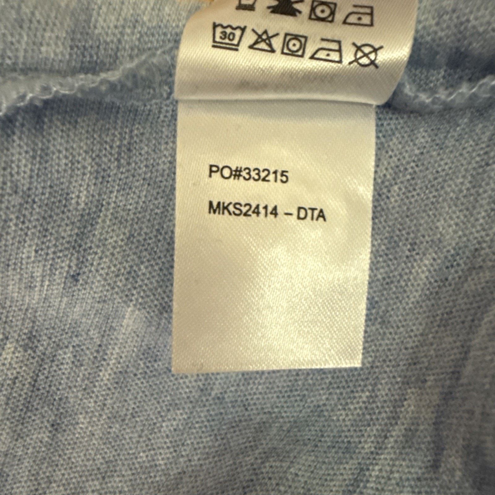 Faherty Faherty Vintage Chambray Tee Mens XXL Blue Heather Cotton Size US XXL / EU 58 / 5 - 12 Thumbnail
