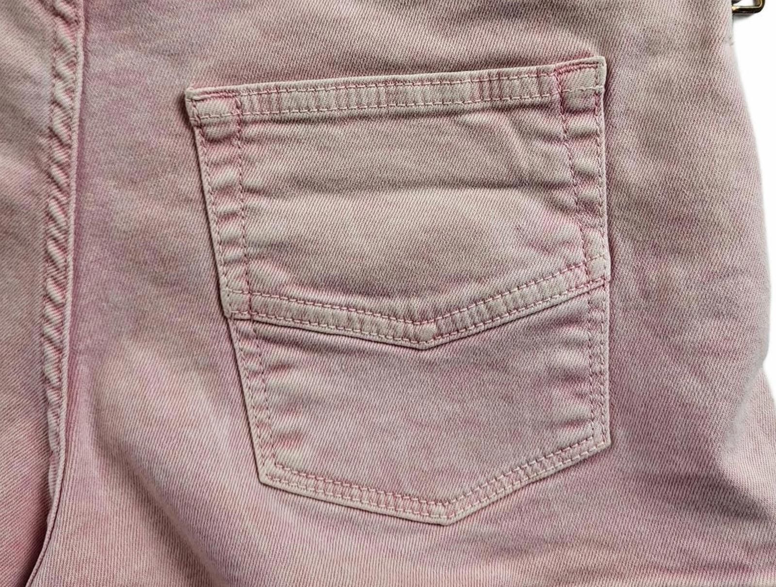 Zadig & Voltaire Zadig & Voltaire Pink Denim Shorts Rhinestone Skull Size 38 Size 38" / US 16 / IT 52 - 3 Thumbnail