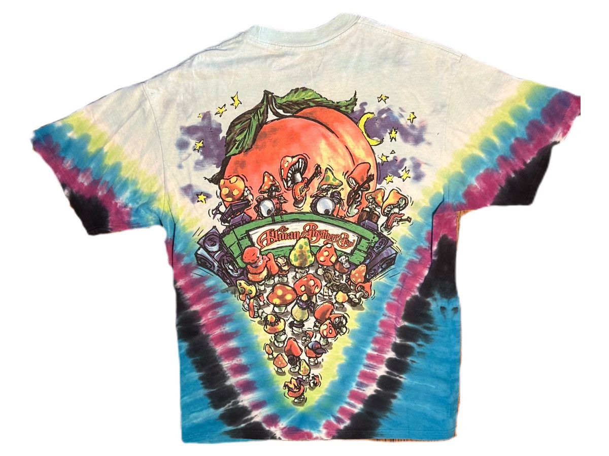 Band Tees × Liquid Blue × Vintage 1997 Allmans Brothers AOP Band Tee Size US M / EU 48-50 / 2 - 2 Thumbnail