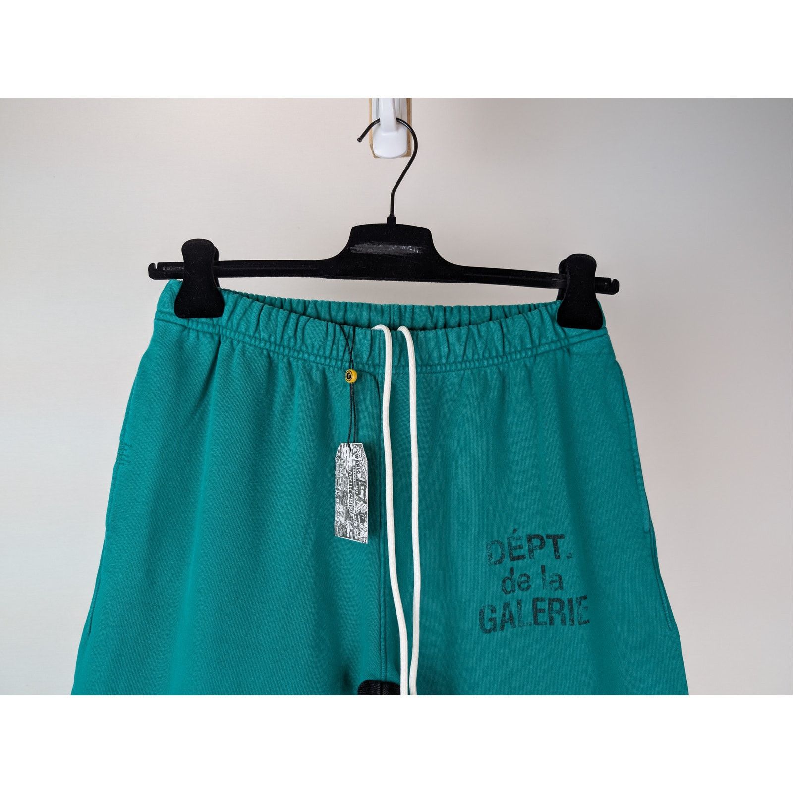 Gallery Dept. o1rshd1 Q:2 / Flared Denim-Panelled Logo-Print Sweatpants Size US 32 / EU 48 - 3 Thumbnail