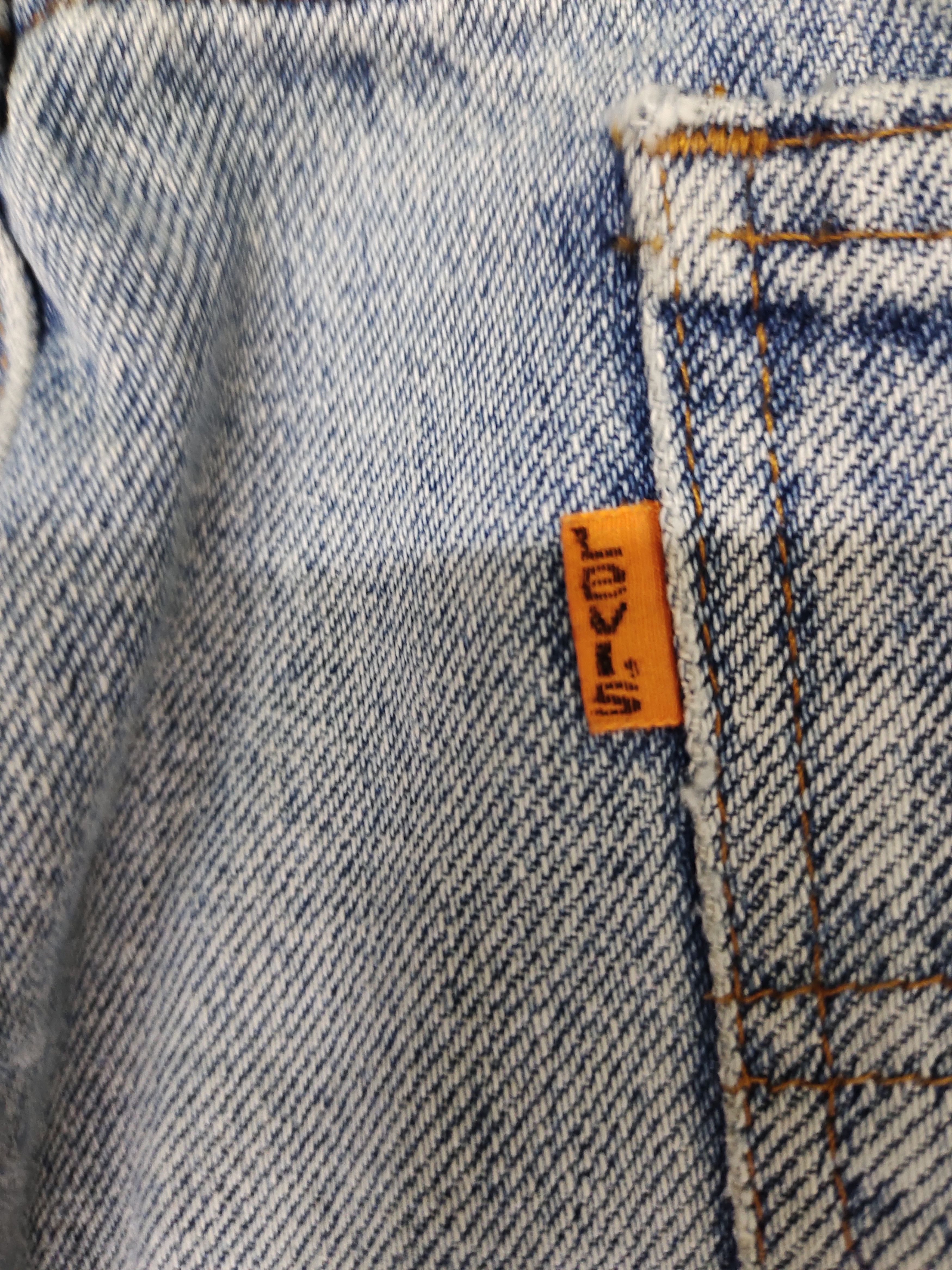 Levi's Vintage Clothing Size 34x29 Vintage 80s Levis Orange Tag Light Wash Jeans Size US 34 / EU 50 - 18 Thumbnail