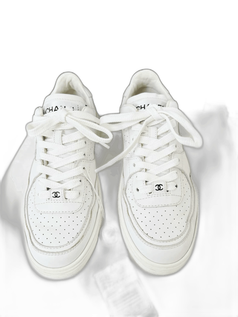 Chanel Chanel White Sneakers Size 35 Limited Edition -2505 Size US 4.5 / IT 34.5 - 1 Thumbnail