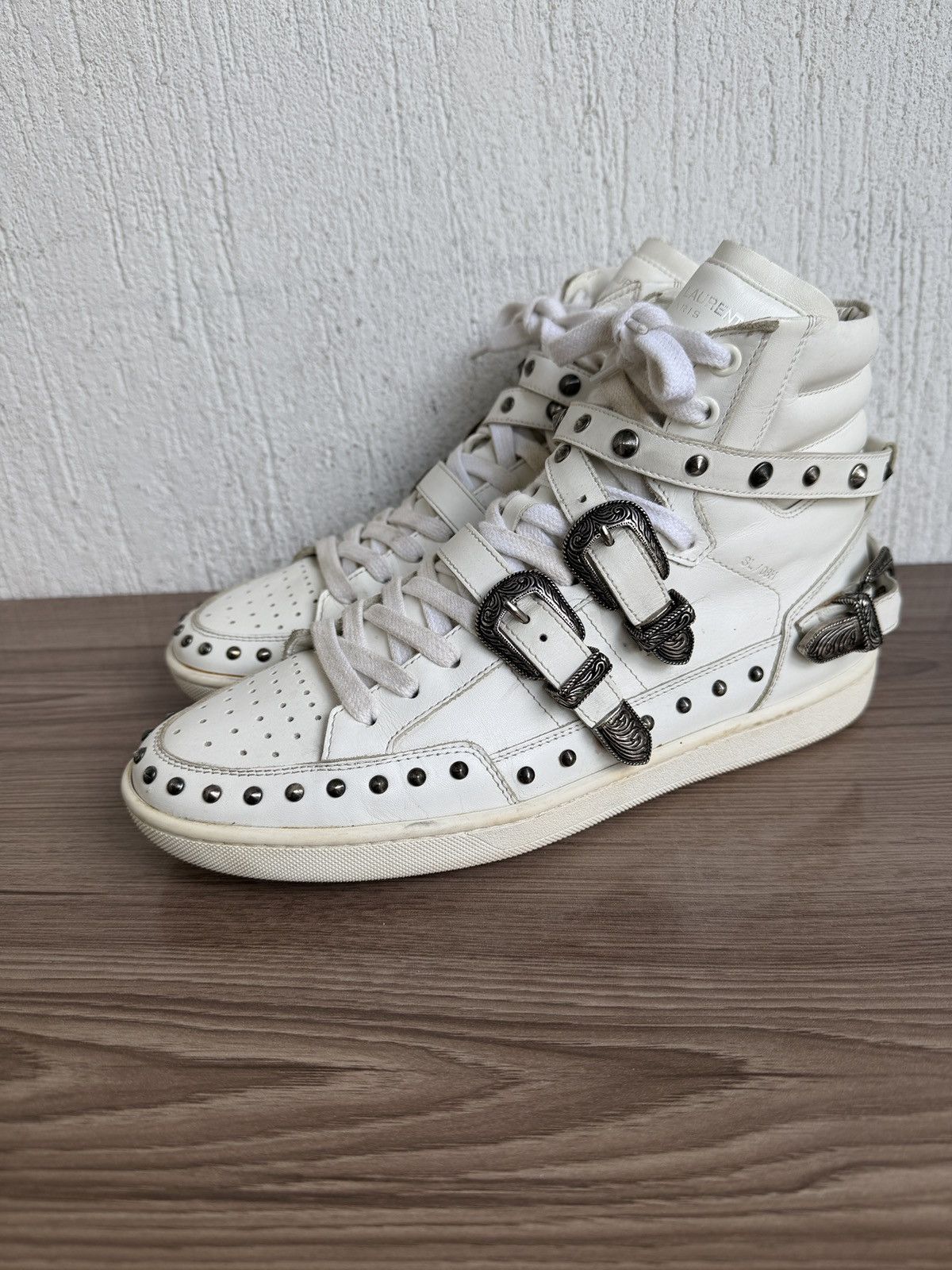 Studded buckle strap sl/08 sneaker