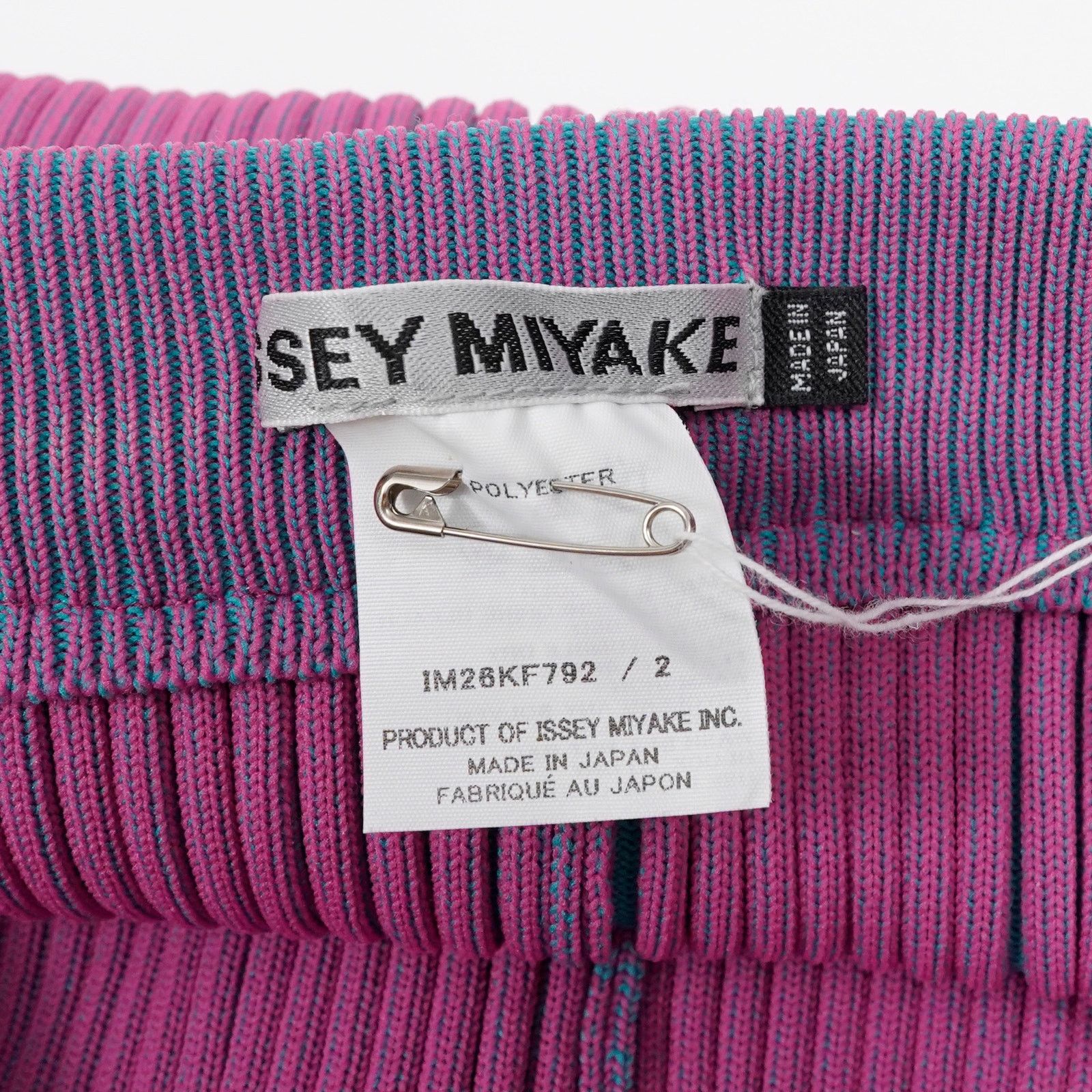 Issey Miyake Issey Miyake Fluidity Loop Pants Pink Size 2 2022 Size 26" / US 2 / IT 38 - 8 Thumbnail