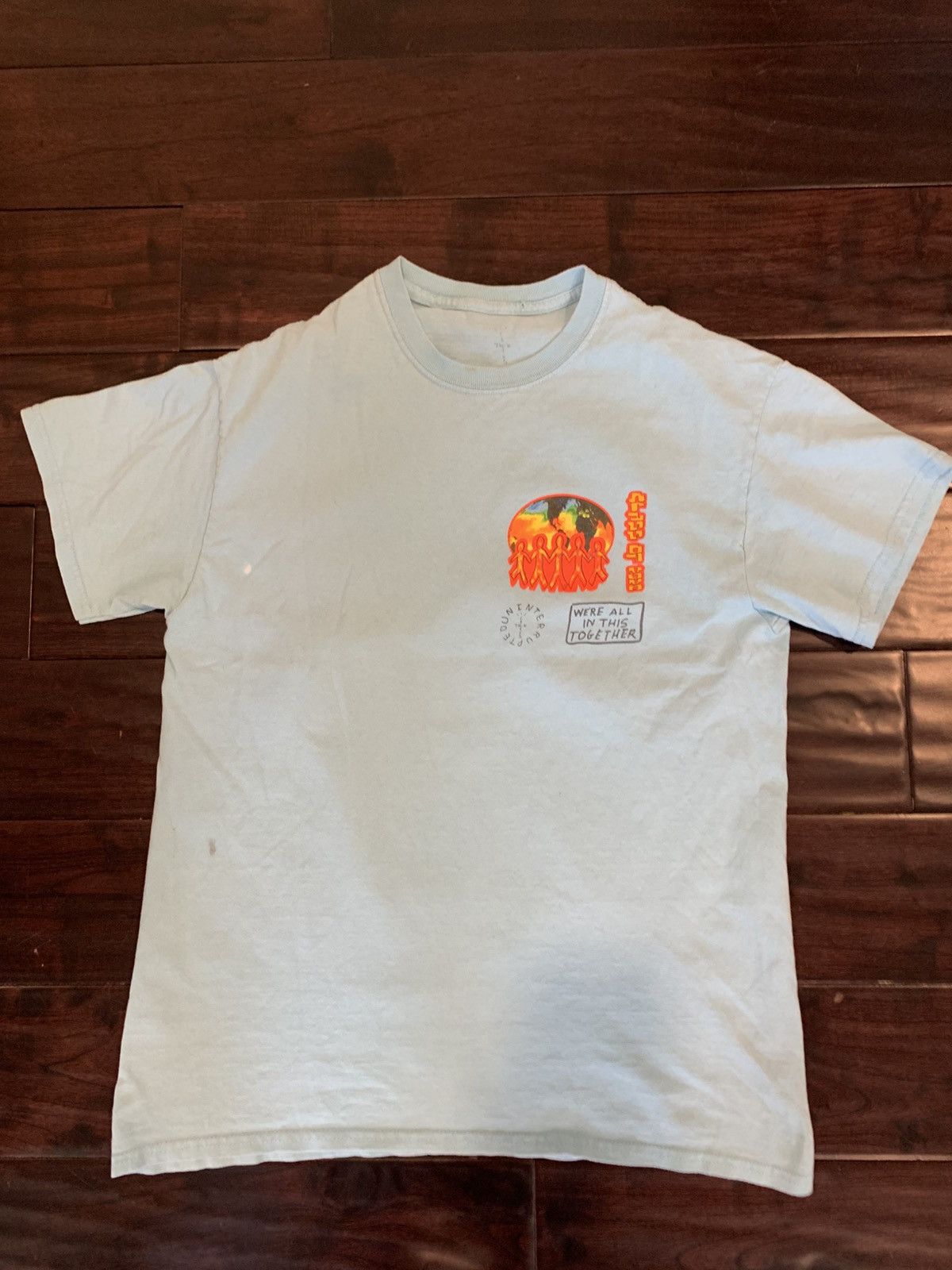 Travis Scott Travis Scott x Cactus Jack Class of 2020 T-Shirt Light Blue Size US M / EU 48-50 / 2 - 3 Thumbnail