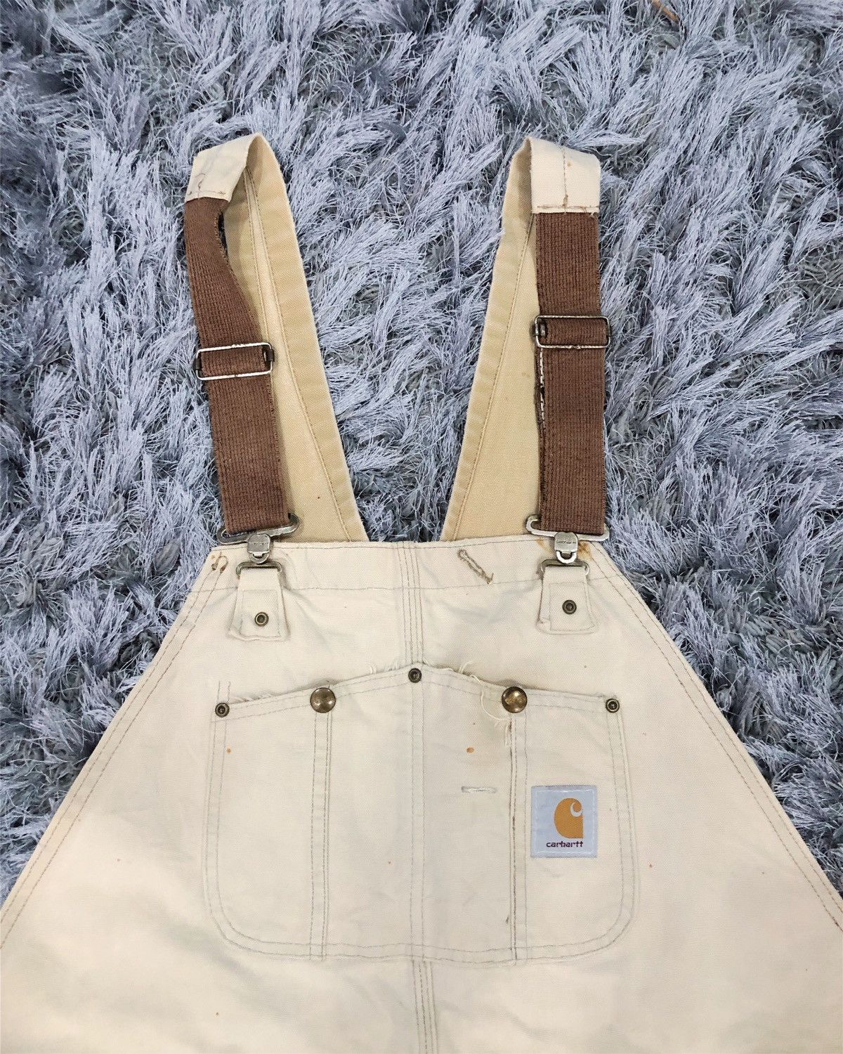 Carhartt Rare Vintage Carhartt Workwear Double Knee Overalls Size US 43 - 6 Thumbnail
