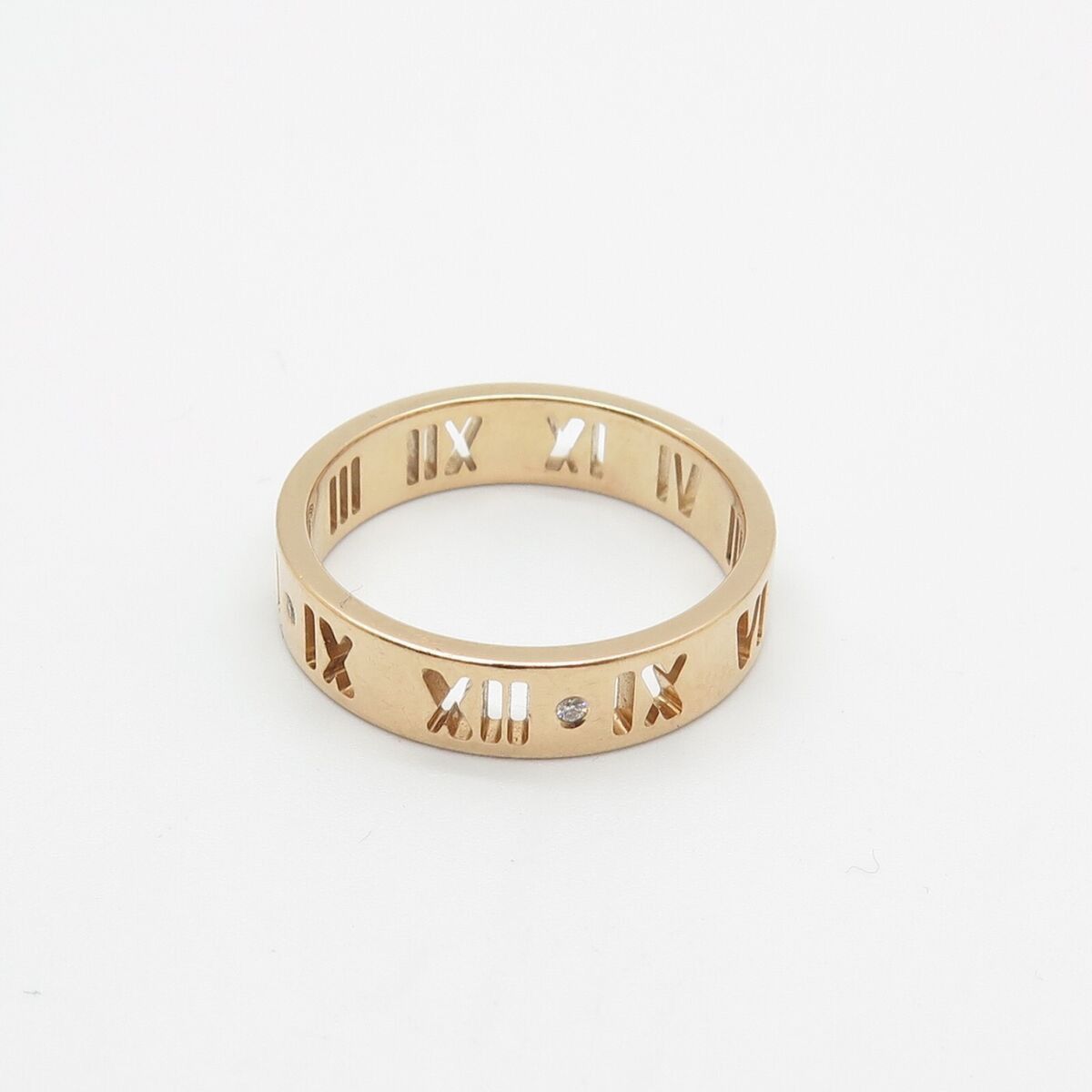 Tiffany & Co. Tiffany Rose Gold Atlas Ring Size ONE SIZE - 1 Thumbnail