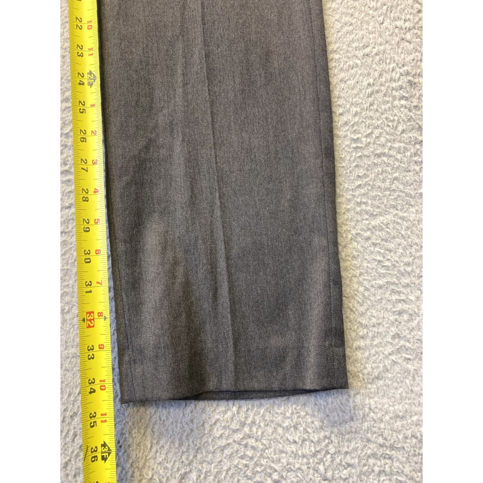 Polo Ralph Lauren Polo Ralph Lauren Pants Dress Pants Men 34x34 Gray Dark Gray Polyester Rayon Zip Button Flat Front Straight Classic Dress Pants Vintage? No. (No N/A) Size US 34 / EU 50 - 4 Thumbnail