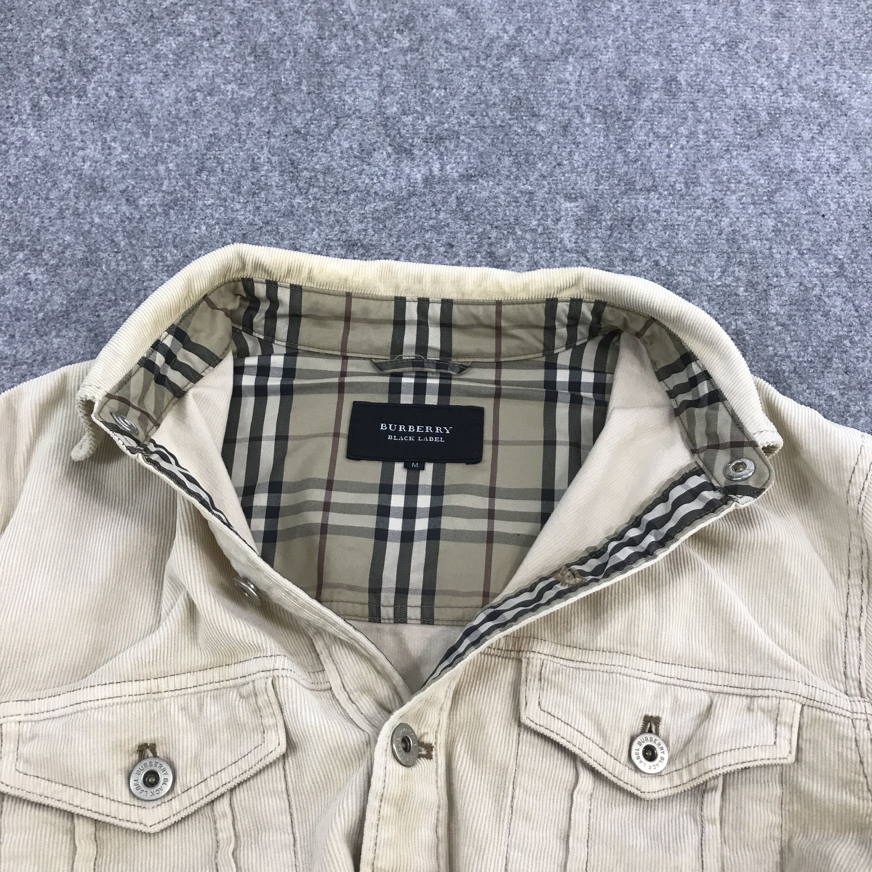 Burberry × Japanese Brand Burberrys Corduroy button jacket Size US M / EU 48-50 / 2 - 5 Thumbnail