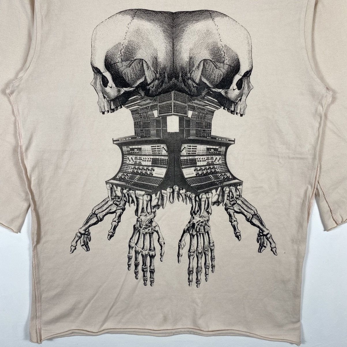 Undercover × Vintage UNDERCOVERISM FOR REBELS Scab Skull Tee Shirt Jun Takahashi Size US M / EU 48-50 / 2 - 3 Thumbnail