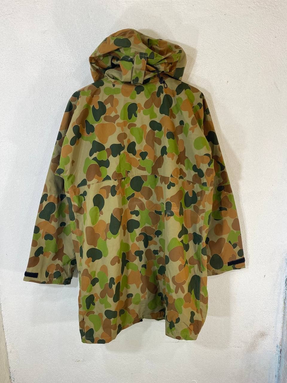 Vintage camo frogskin waterproof long jacket nice design Size US M / EU 48-50 / 2 - 10 Thumbnail